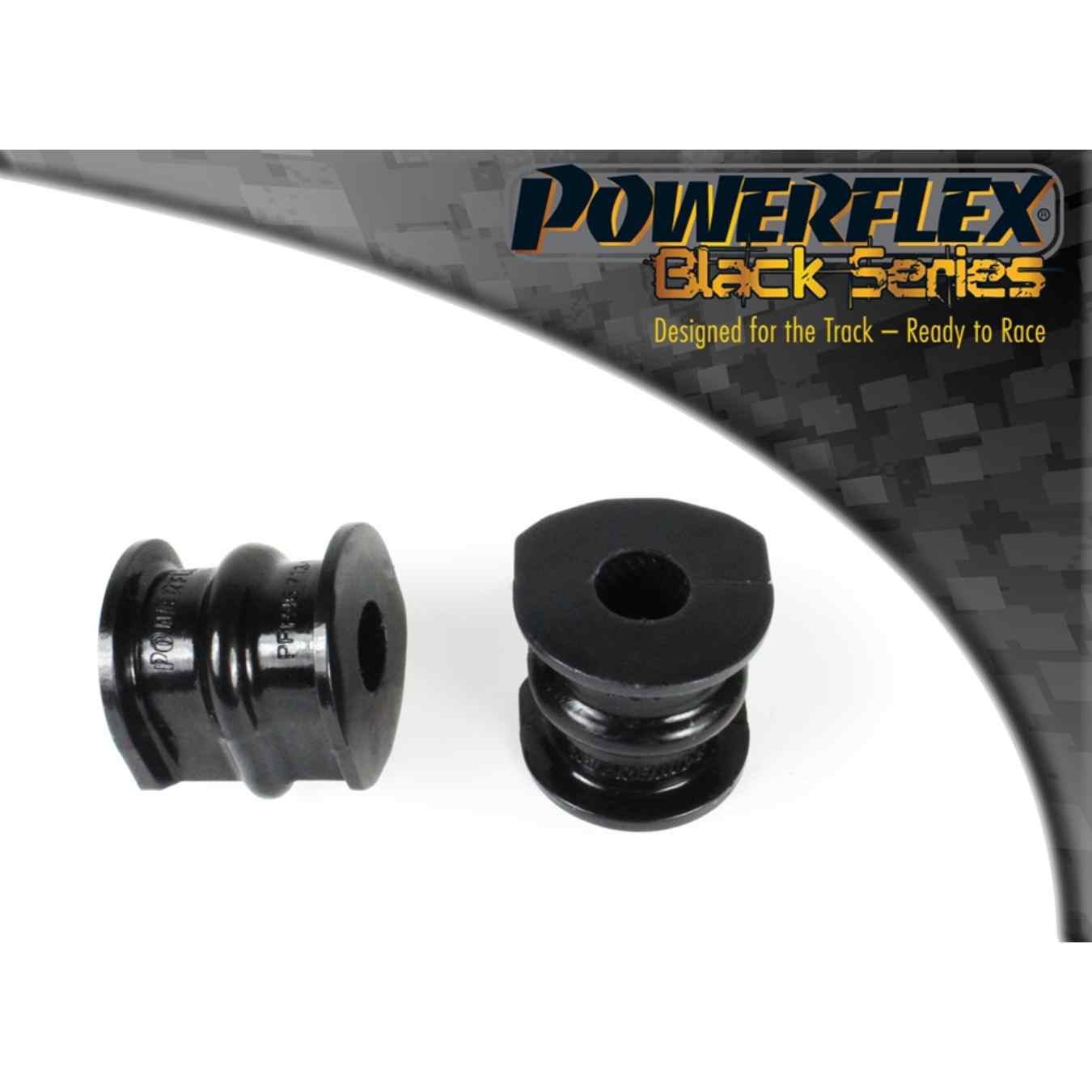 Silent bloc Powerflex de barre anti-roulis arrière (14mm) black series N°13 PFR46-713-14BLK