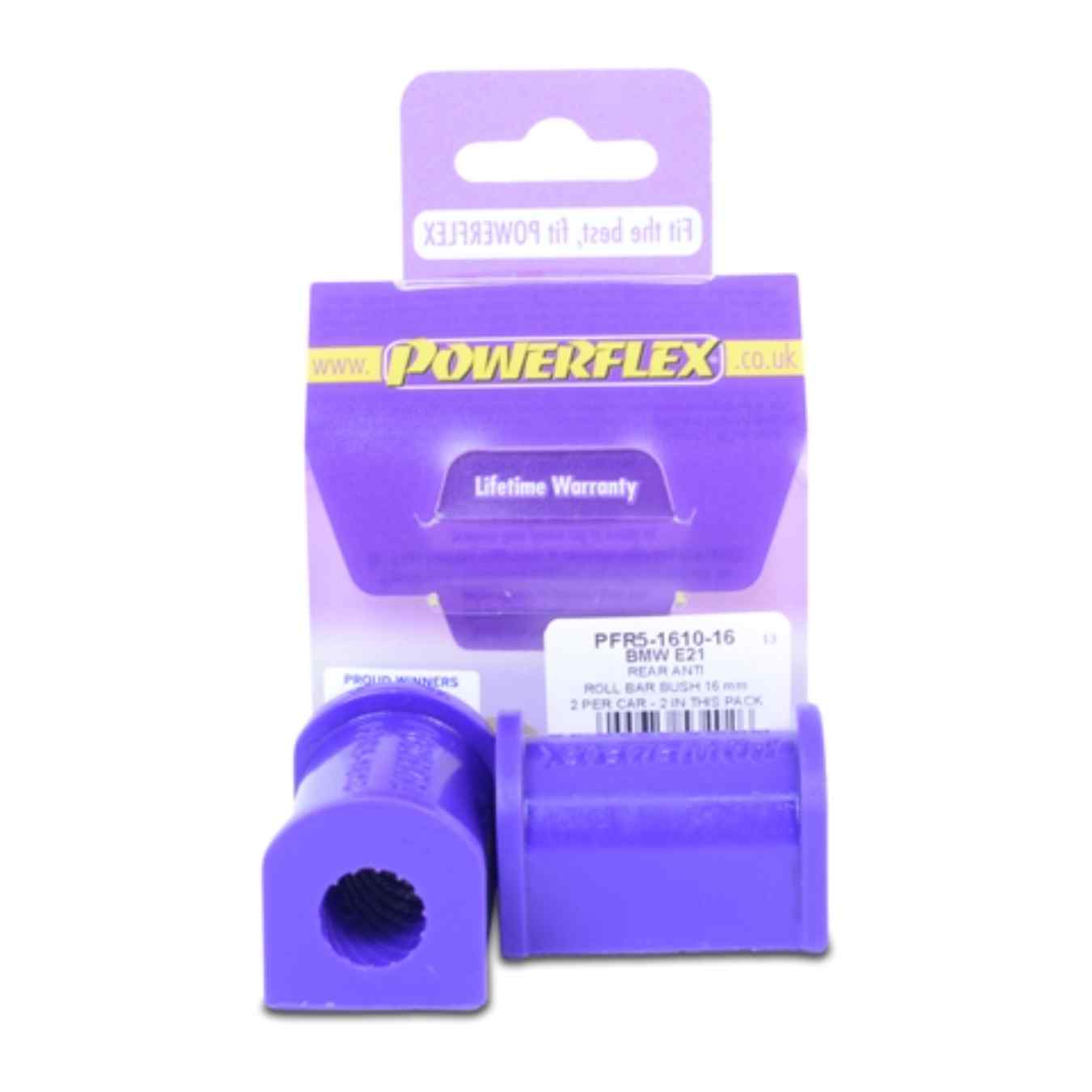 Silent bloc Powerflex de barre anti-roulis arrière (16mm) road series N°10 PFR5-1610-16
