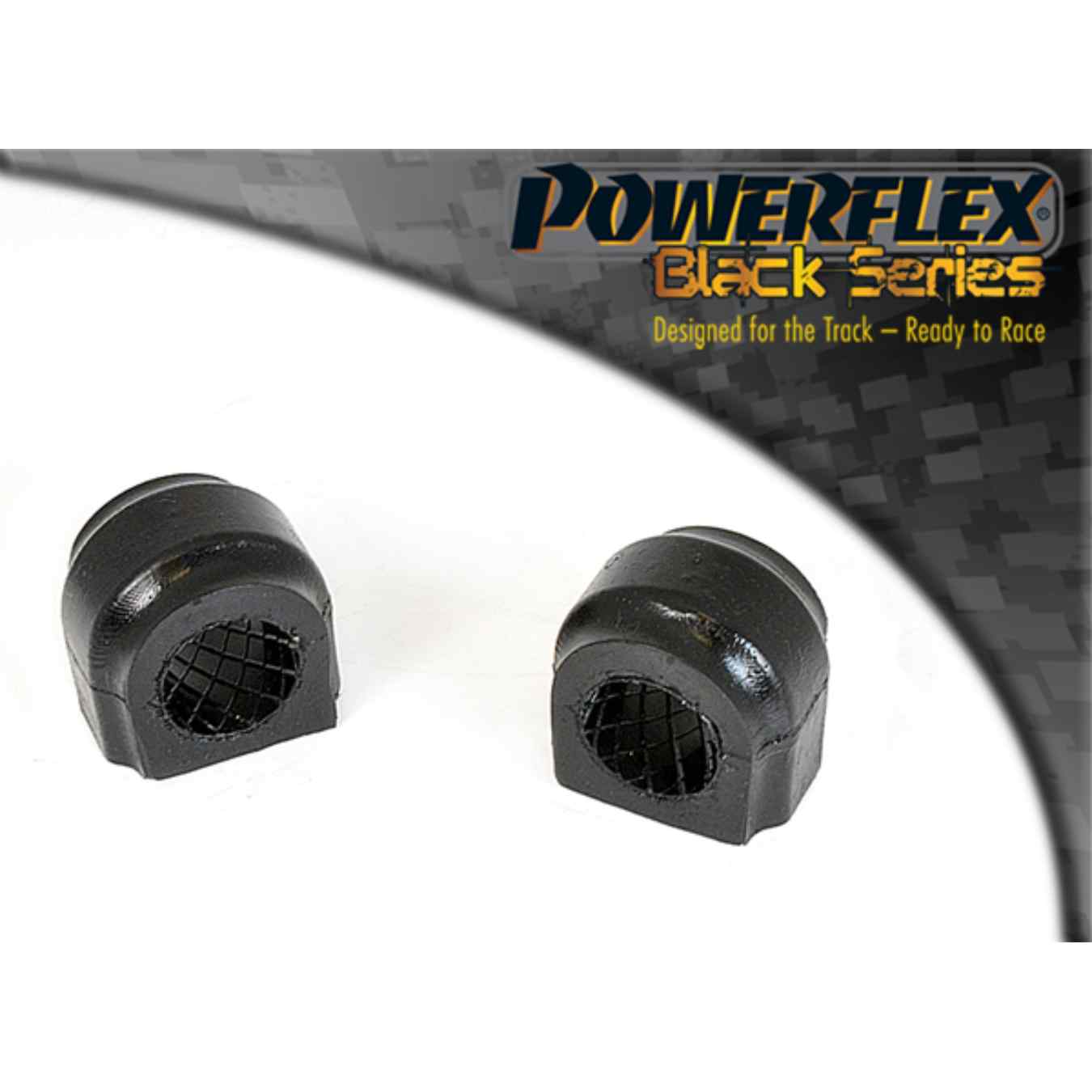 Silent bloc Powerflex de barre anti-roulis arrière (18mm) black series N°11 PFR5-111-18BLK