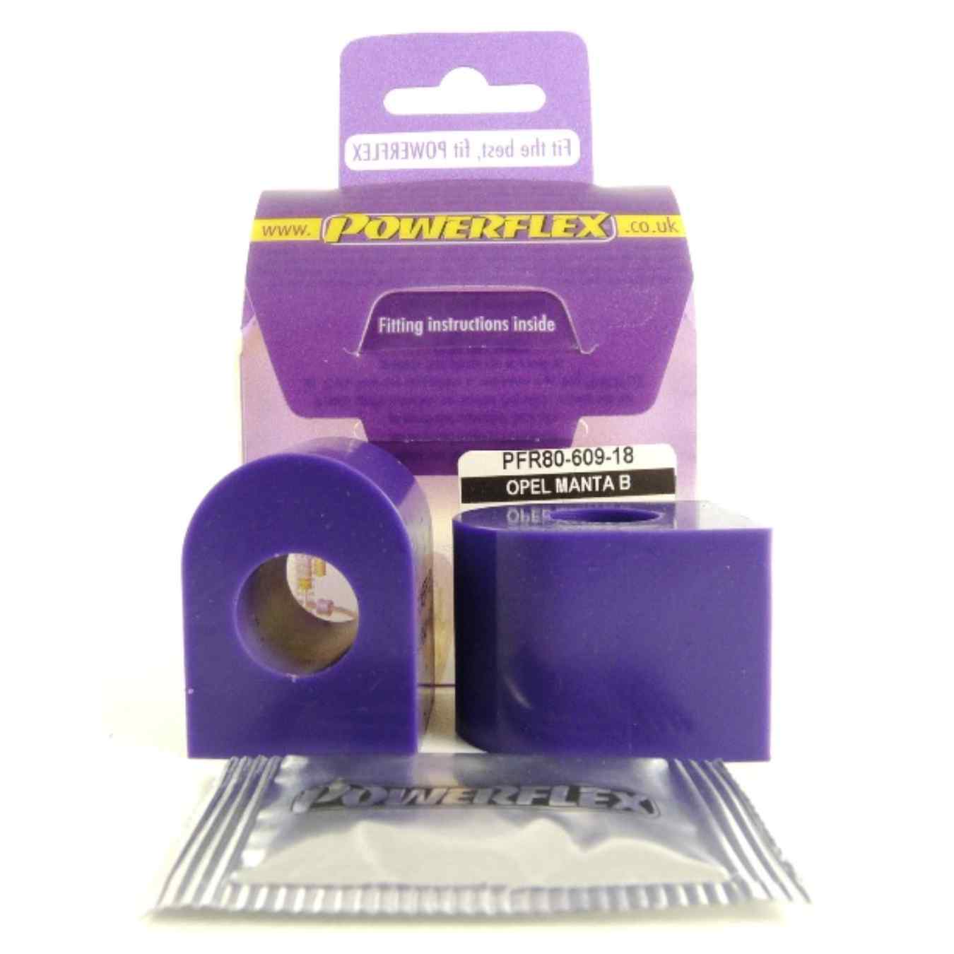 Silent bloc Powerflex de barre anti-roulis arrière (18mm) road series N°9 PFR80-609-18