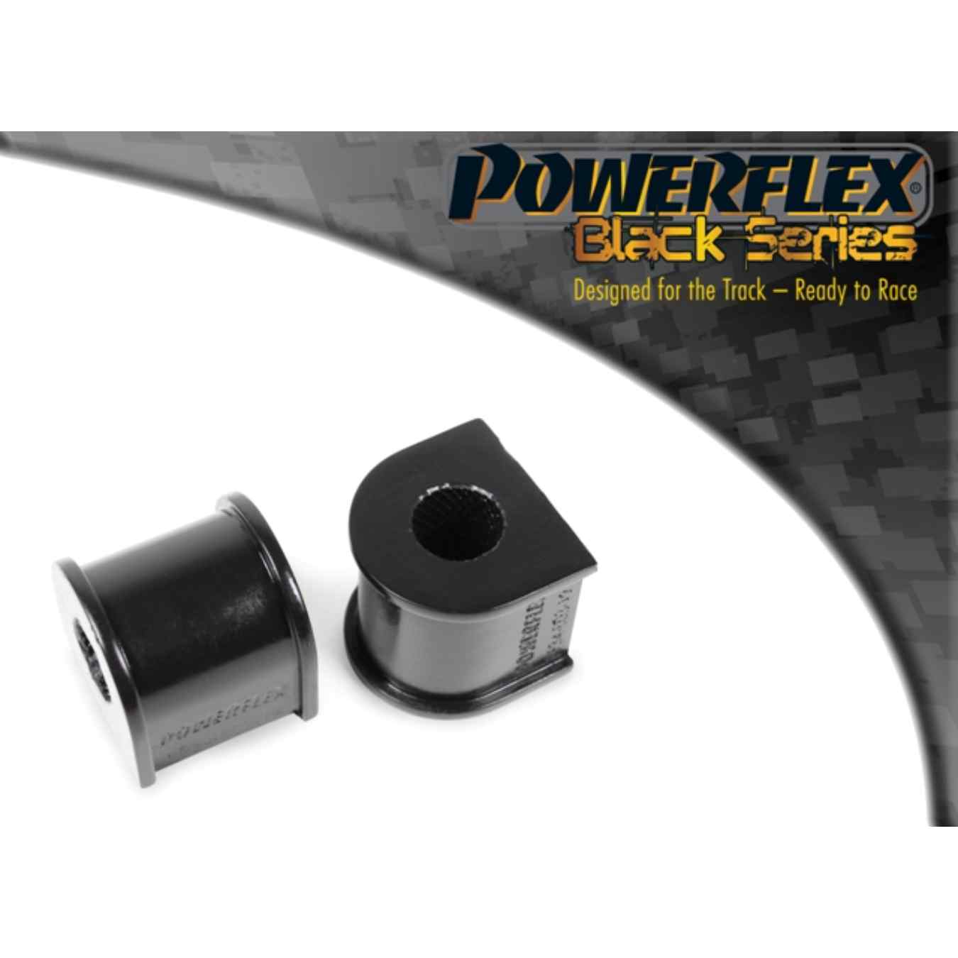 Silent bloc Powerflex de barre anti-roulis arrière (19mm) black series N°13 PF34-803-19BLK