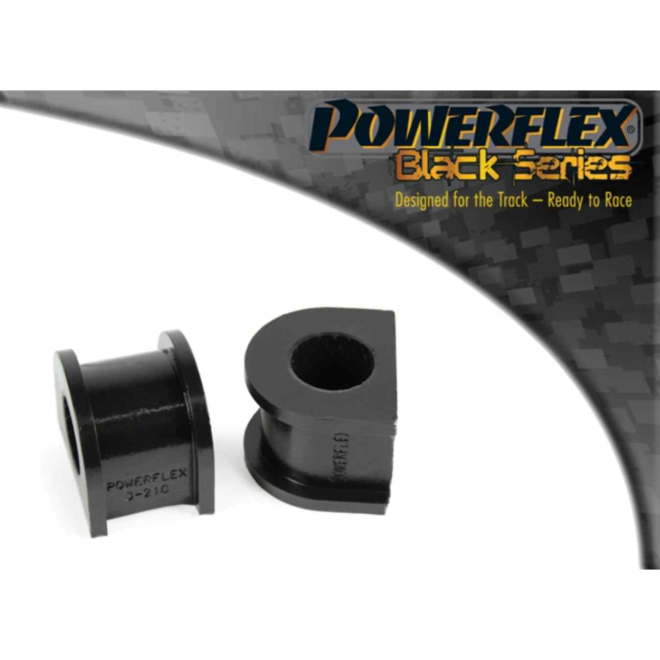 Silent bloc Powerflex de barre anti-roulis arrière (20mm) black series N°10 PFR3-210-20BLK