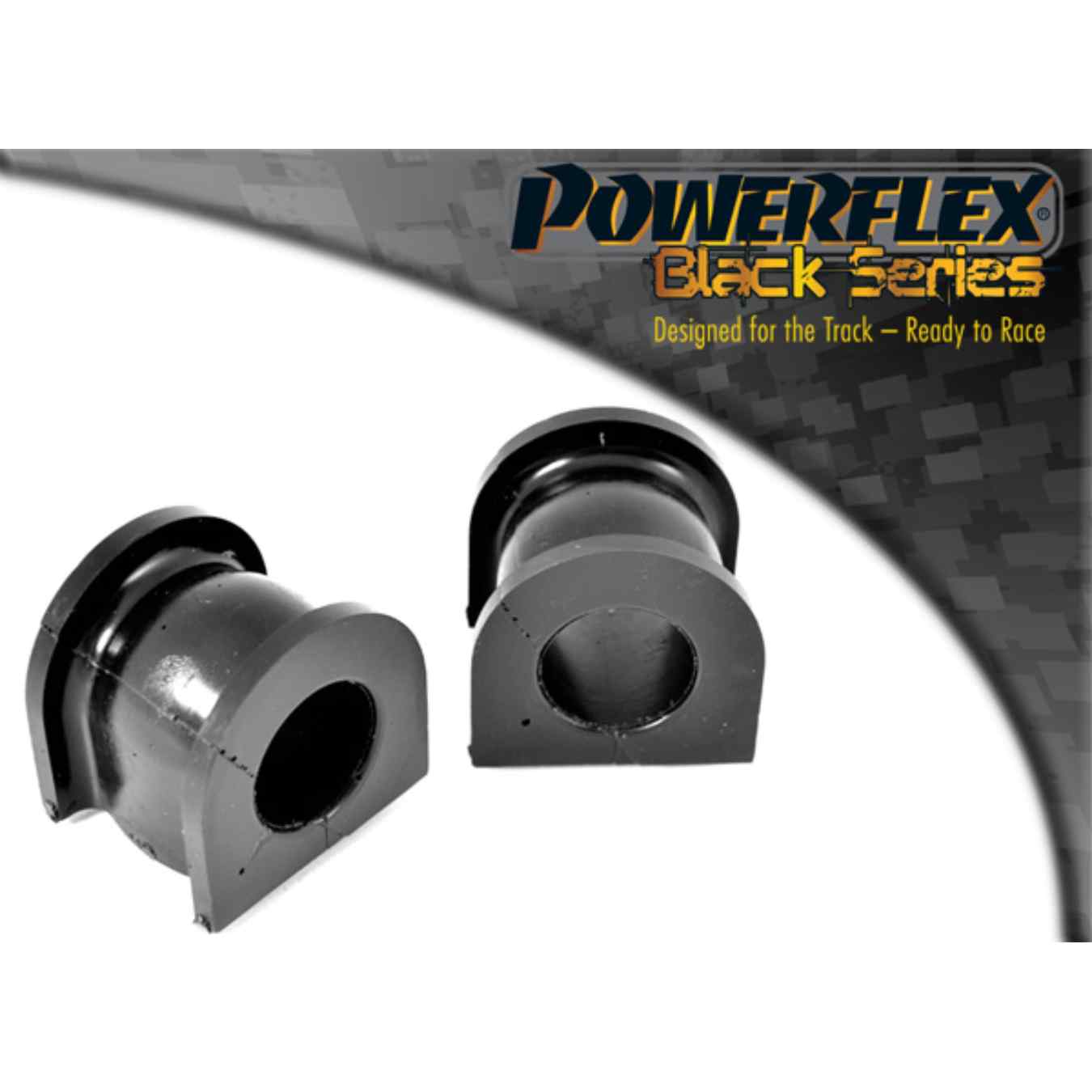 Silent bloc Powerflex de barre anti-roulis arrière (25,4mm) black series N°15 PFR25-215BLK
