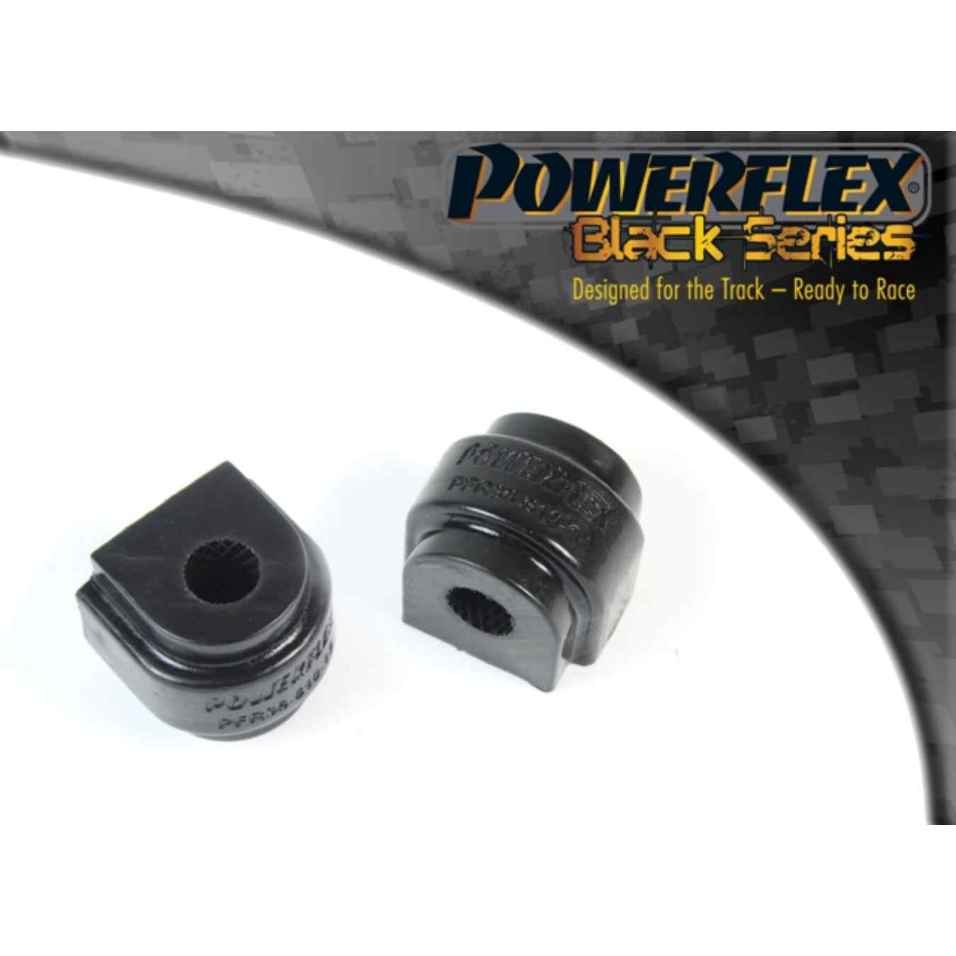 Silent bloc Powerflex de barre anti-roulis arrière black series N°10 PFR36-610-14BLK