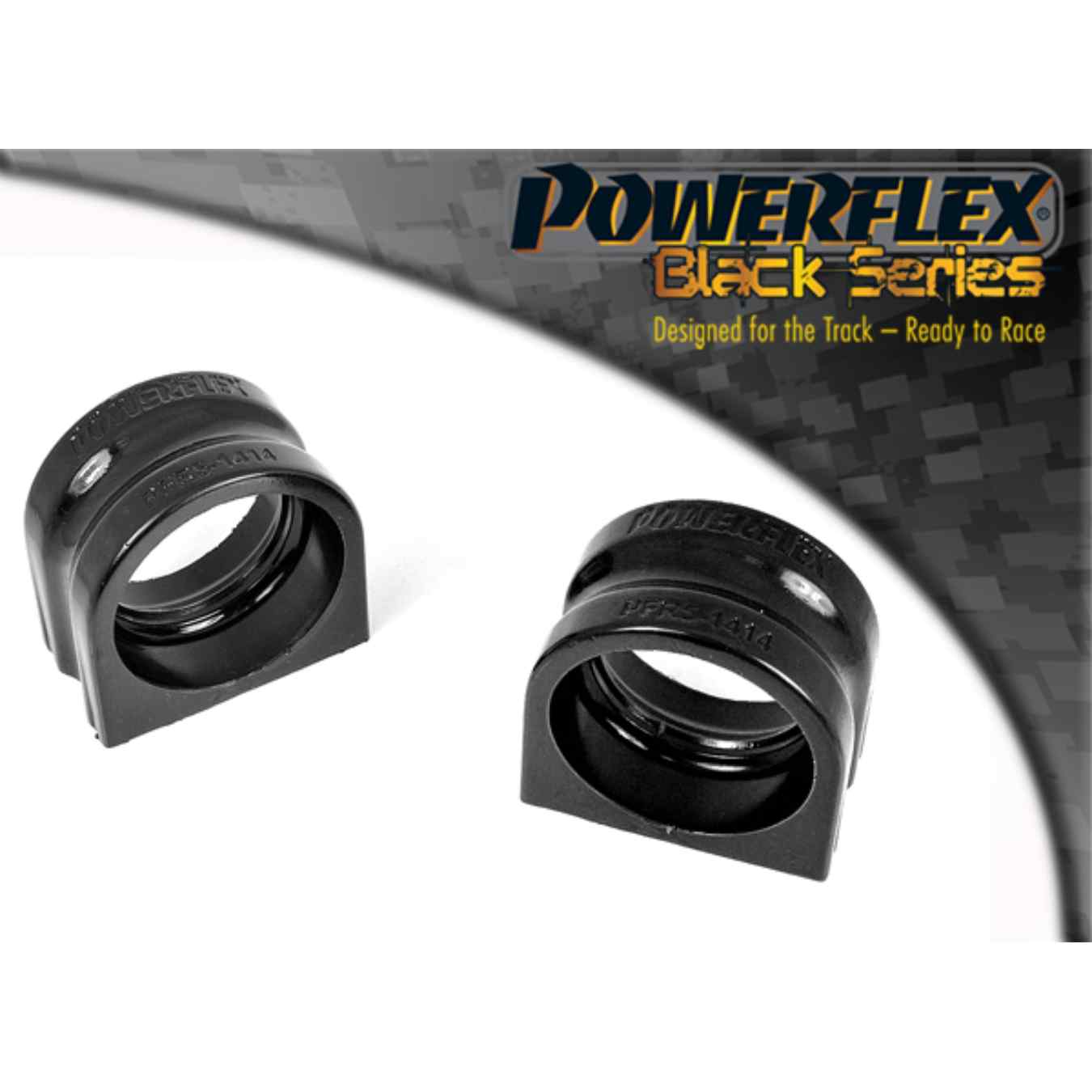 Silent bloc Powerflex de barre anti-roulis arrière black series N°14 PFR5-1414BLK
