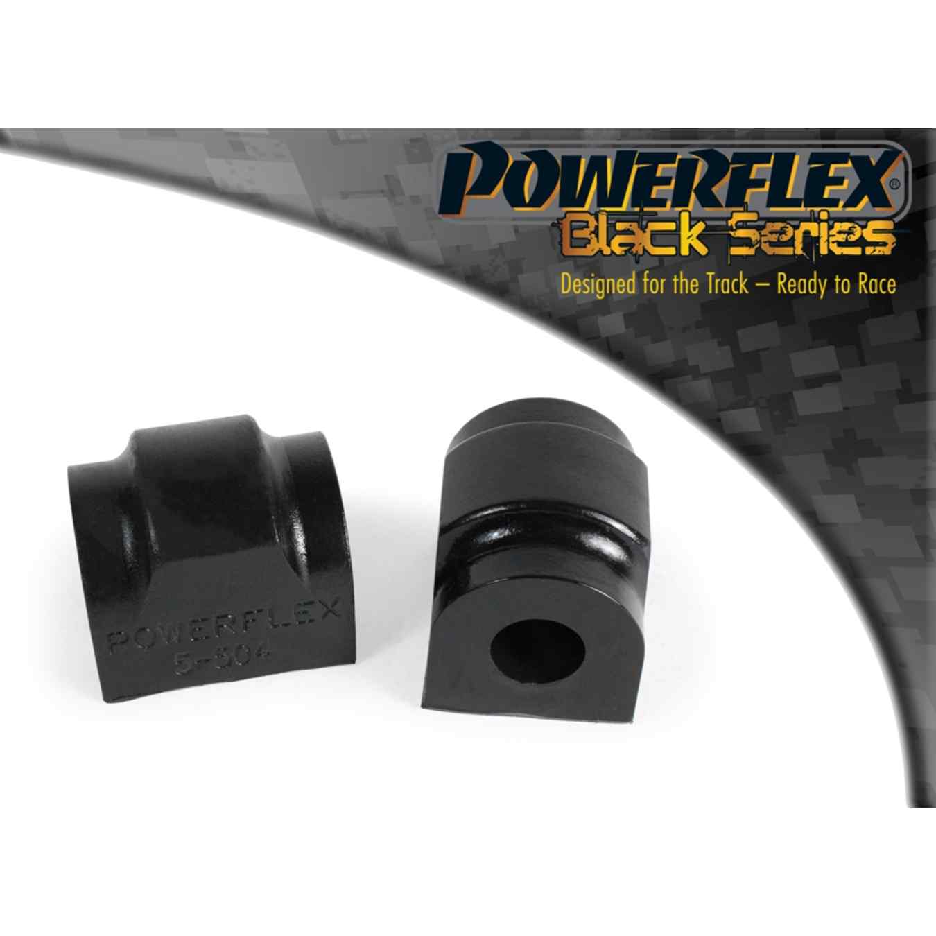 Silent bloc Powerflex de barres anti-roulis arrière black series N°4 PFR5-504-165BLK
