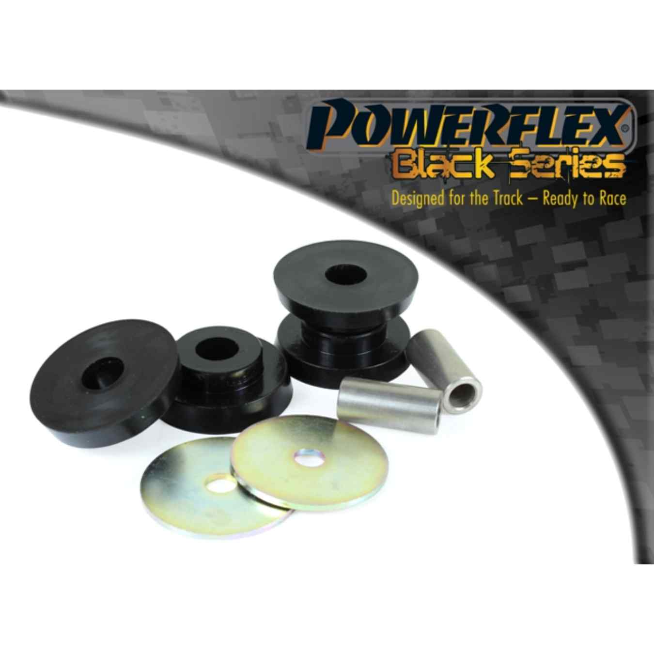 Silent bloc Powerflex de berceau arrière black series N°15 PFR30-315BLK