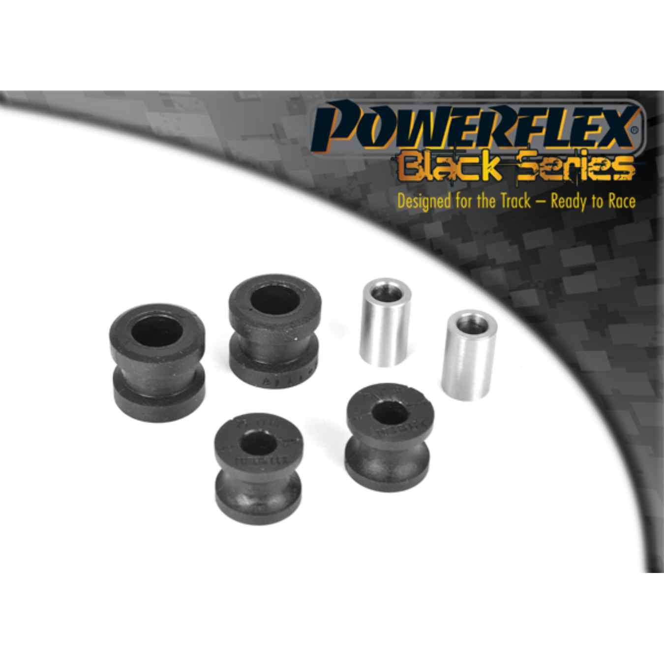 Silent bloc Powerflex de biellettes barre anti-roulis arrière black series N°17/11 PFR25-111BLK