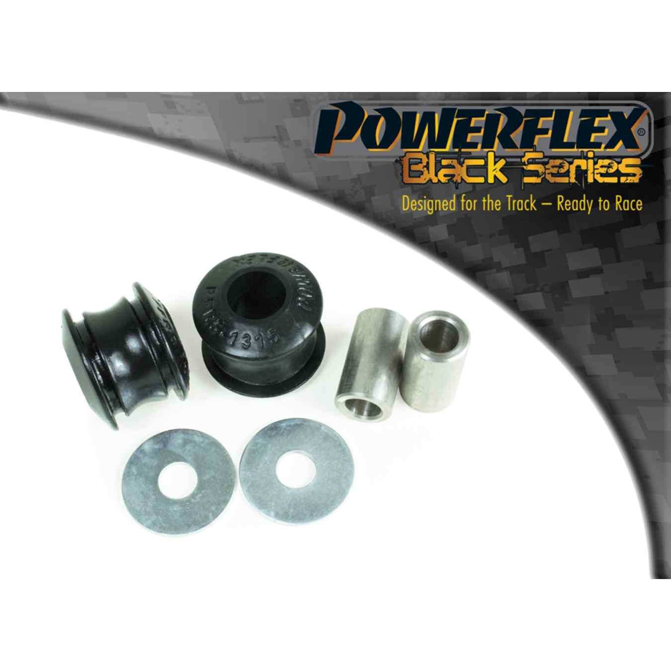 Silent bloc Powerflex de biellettes barre anti-roulis arrière black series N°15 PFR5-1315BLK