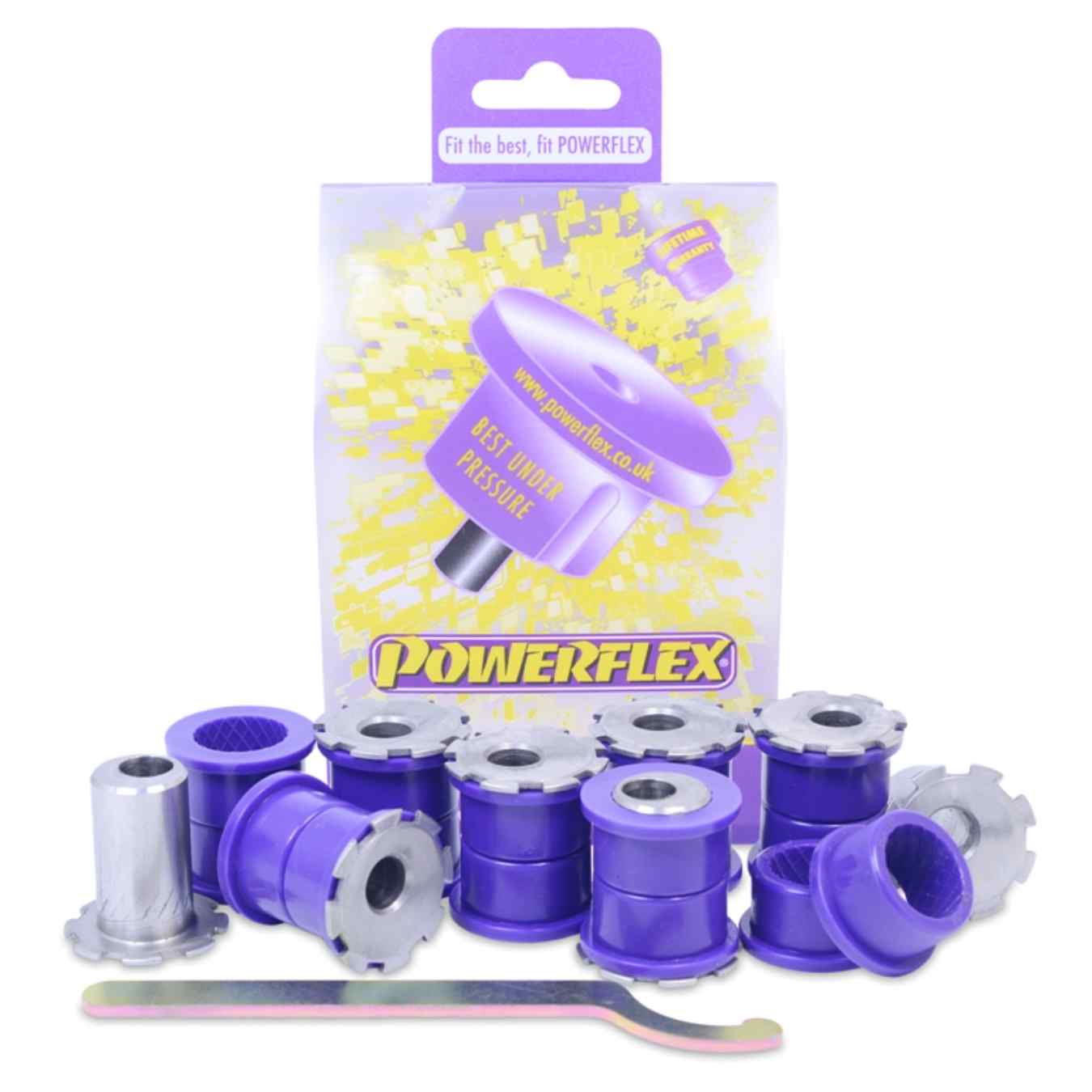 Silent bloc Powerflex de bras de suspension arrière supérieurs (carrossage réglable) road series N°4 PFR46-204G
