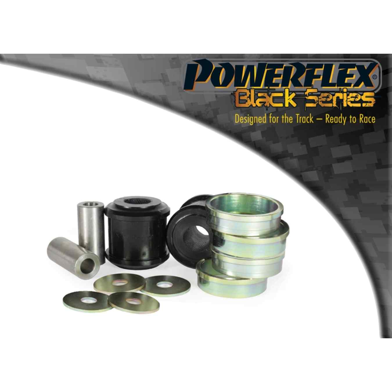 Silent bloc Powerflex de bras de suspension avant black series N°1 PFF5-2301BLK