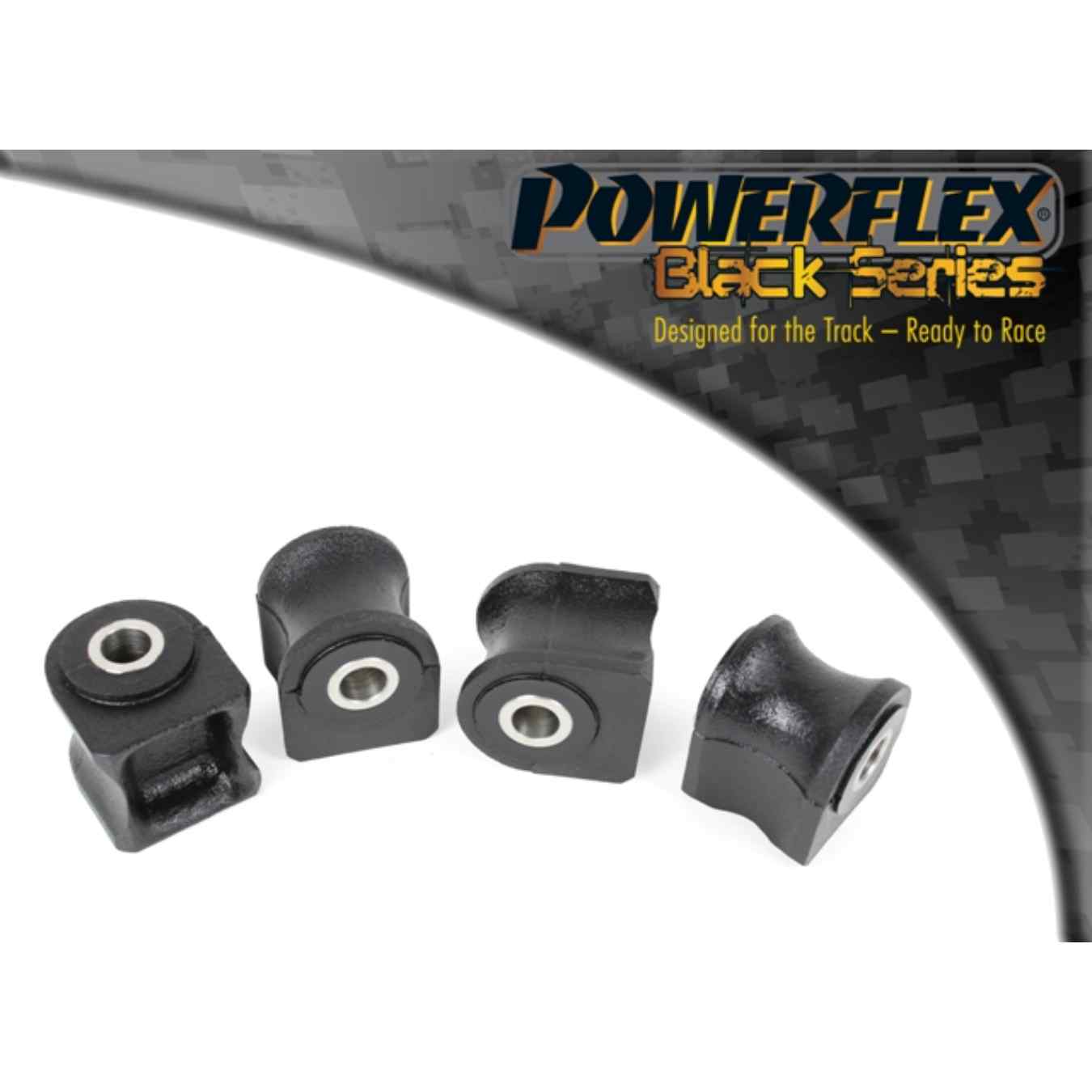 Silent bloc Powerflex de bras de suspension avant black series N°1 PFF30-302BLK