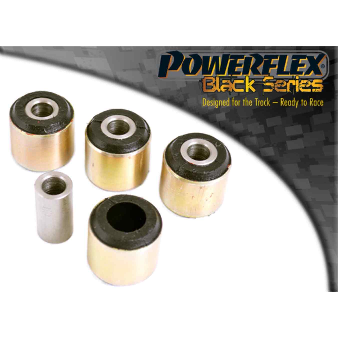 Silent bloc Powerflex de bras de suspension latéraux black series N°14 PFR30-309BLK
