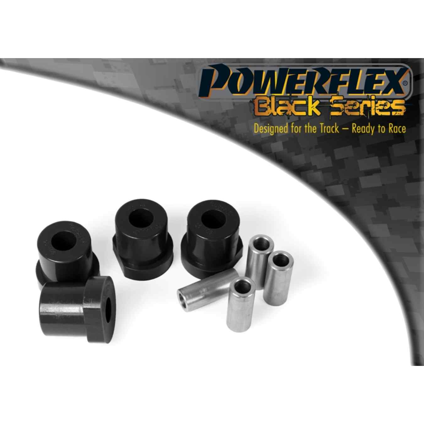 Silent bloc Powerflex de bras de suspension supérieur avant black series N°6 PFF25-106BLK