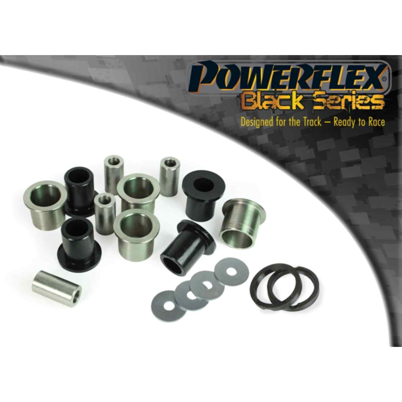 Silent bloc Powerflex de bras de suspension supérieurs black series N°5 PFF5-1405BLK