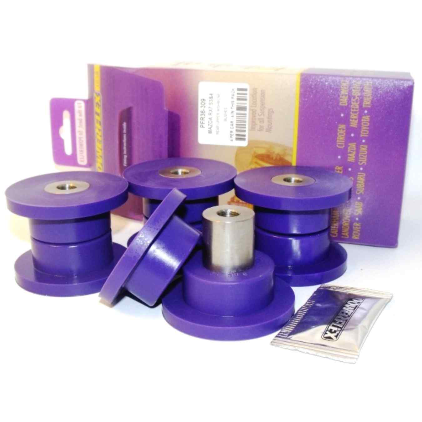 Silent bloc Powerflex de bras de suspensions inférieur arrière road series N°9 PFR36-309