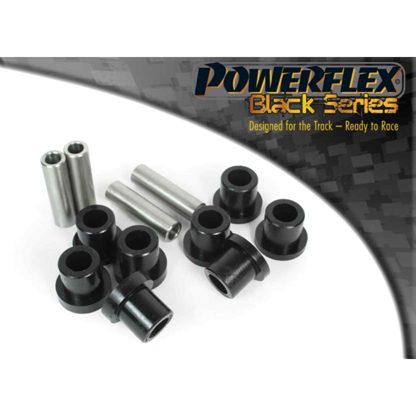 Silent bloc Powerflex de bras oscillants arrière black series N°7 PFR85-262BLK