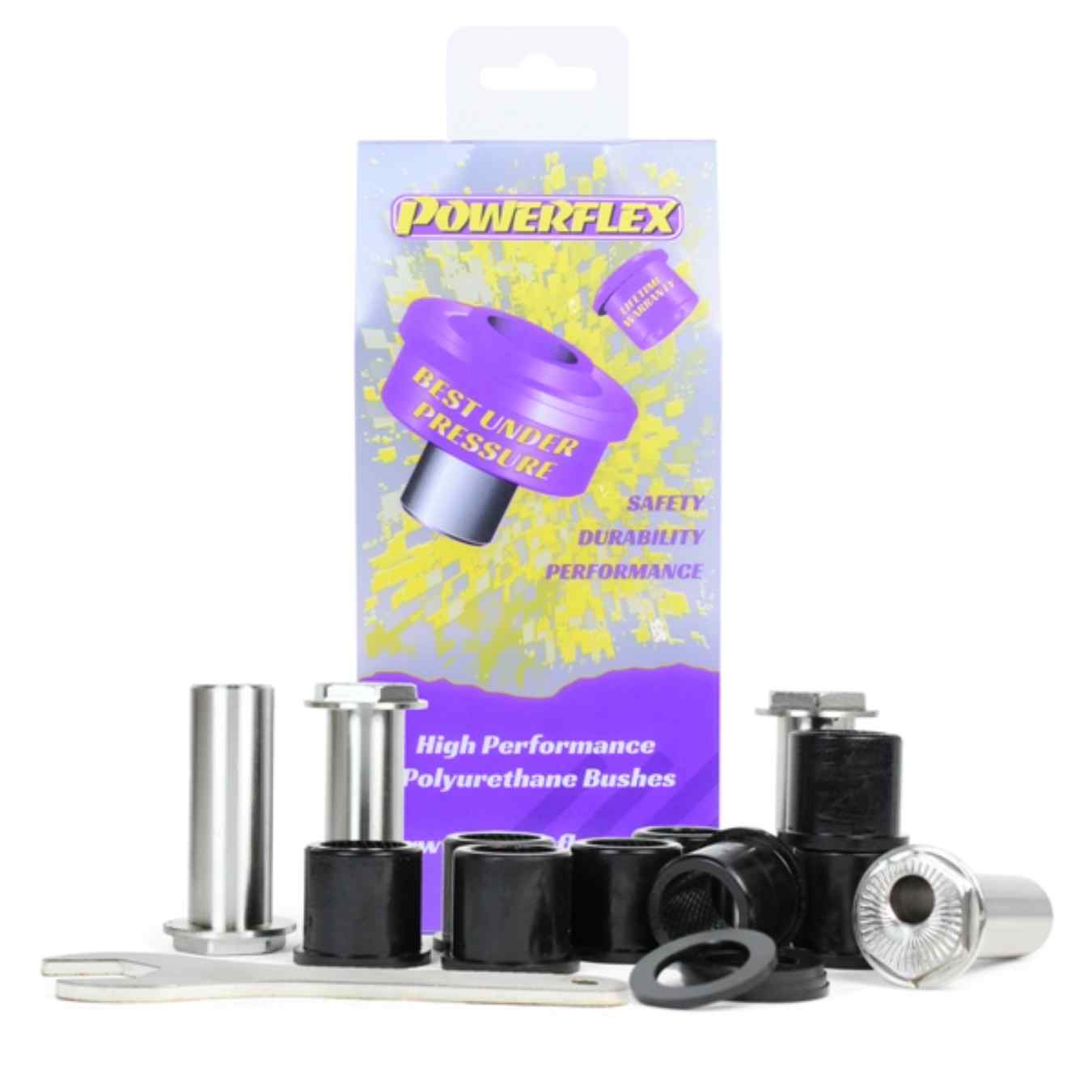 Silent bloc Powerflex de bras oscillants arrière (réglables) road series N°7 PFR85-262G