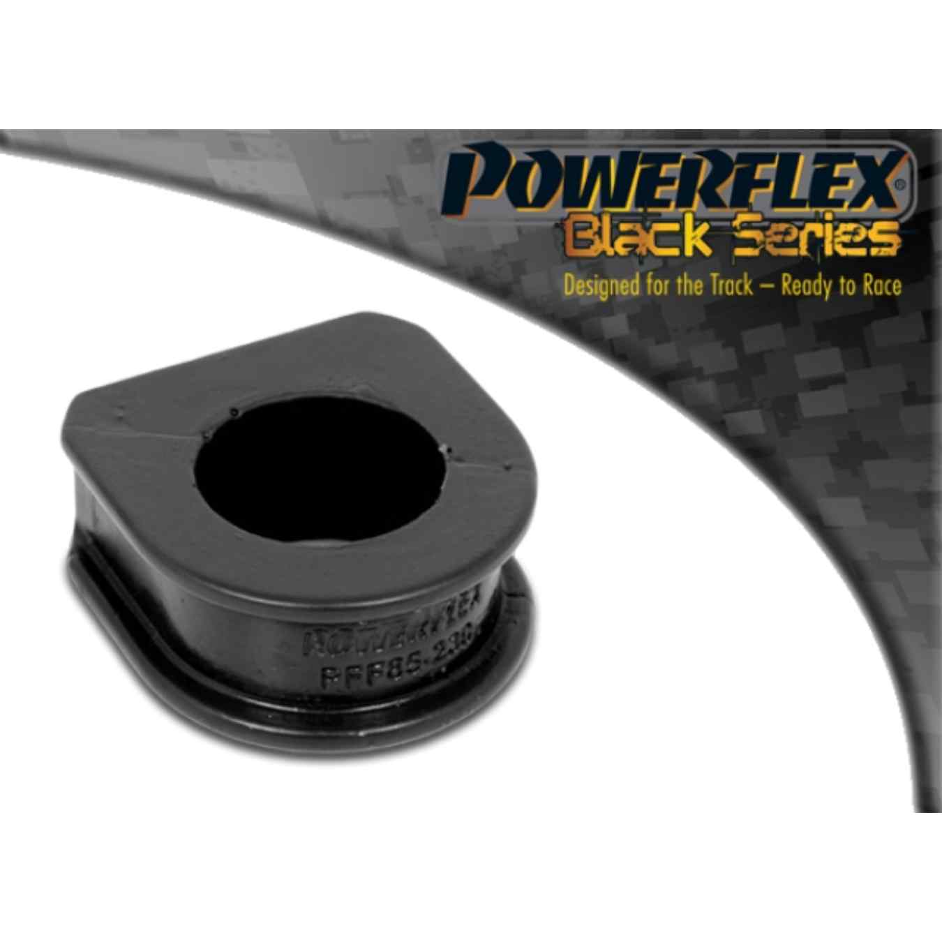 Silent bloc Powerflex de crémaillère black series N°12 PFF85-230BLK