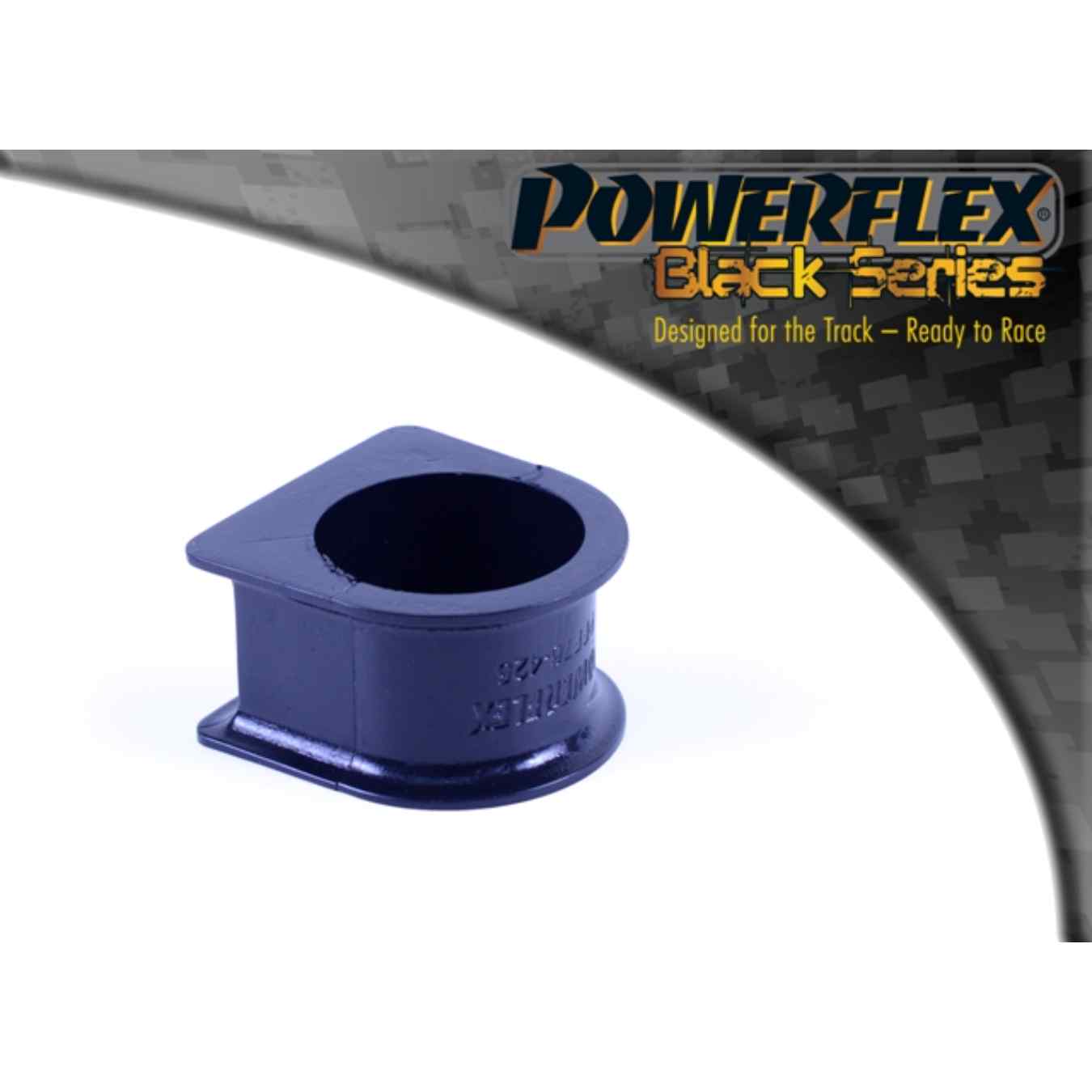 Silent bloc Powerflex de crémaillère black series N°25 PFF76-425BLK