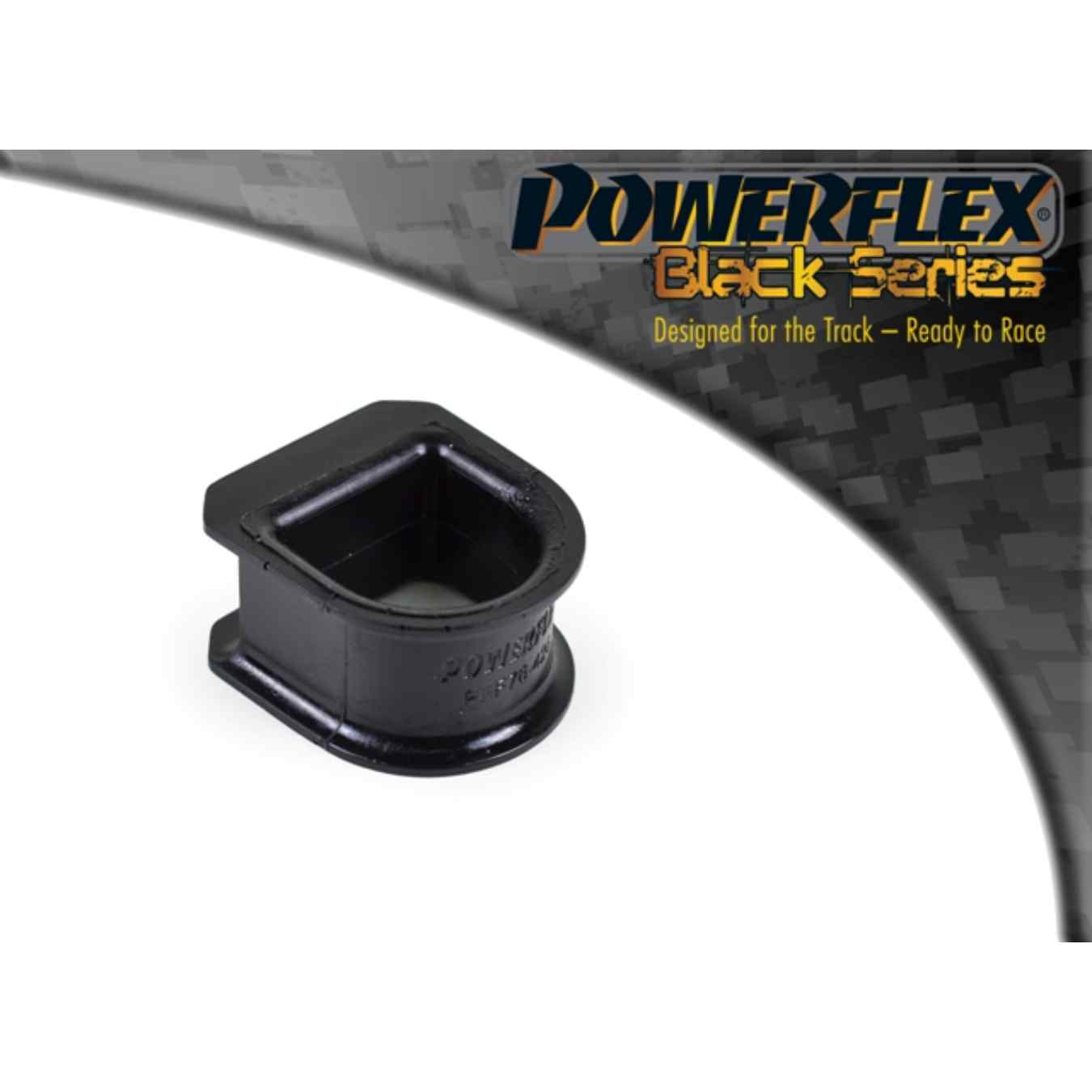 Silent bloc Powerflex de crémaillère black series N°26 PFF76-426BLK