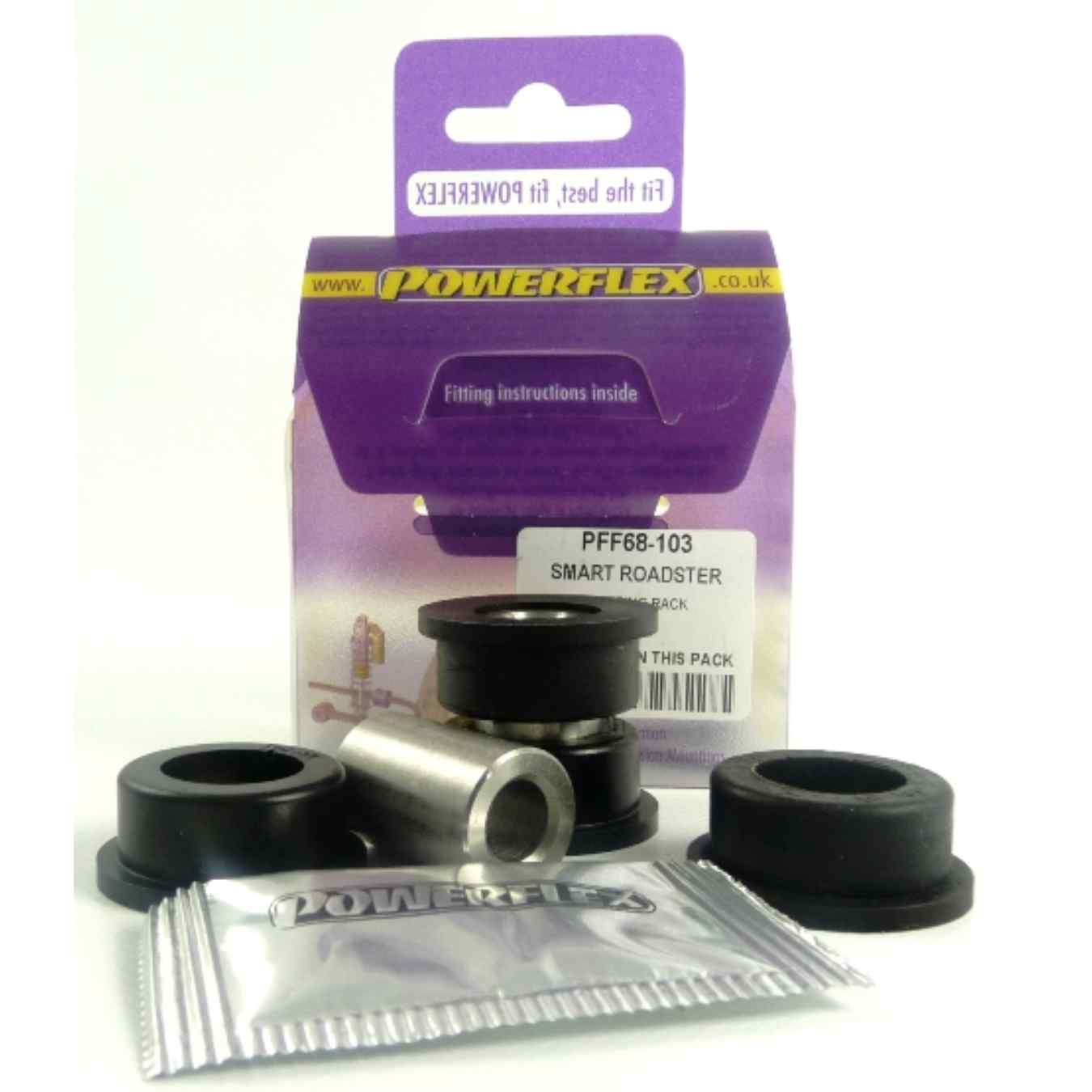 Silent bloc Powerflex de crémaillère de direction, pour road seriesster uniquement road series N°3 PFF68-103