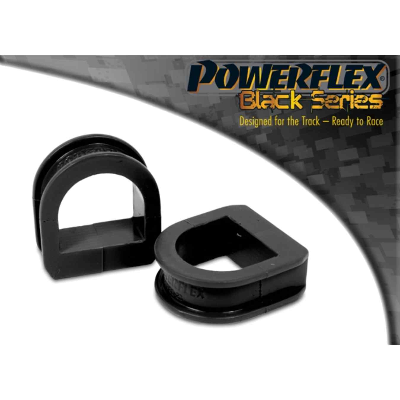 Silent bloc Powerflex de crémaillère, direction non-assistée black series N°9 PFF85-231BLK