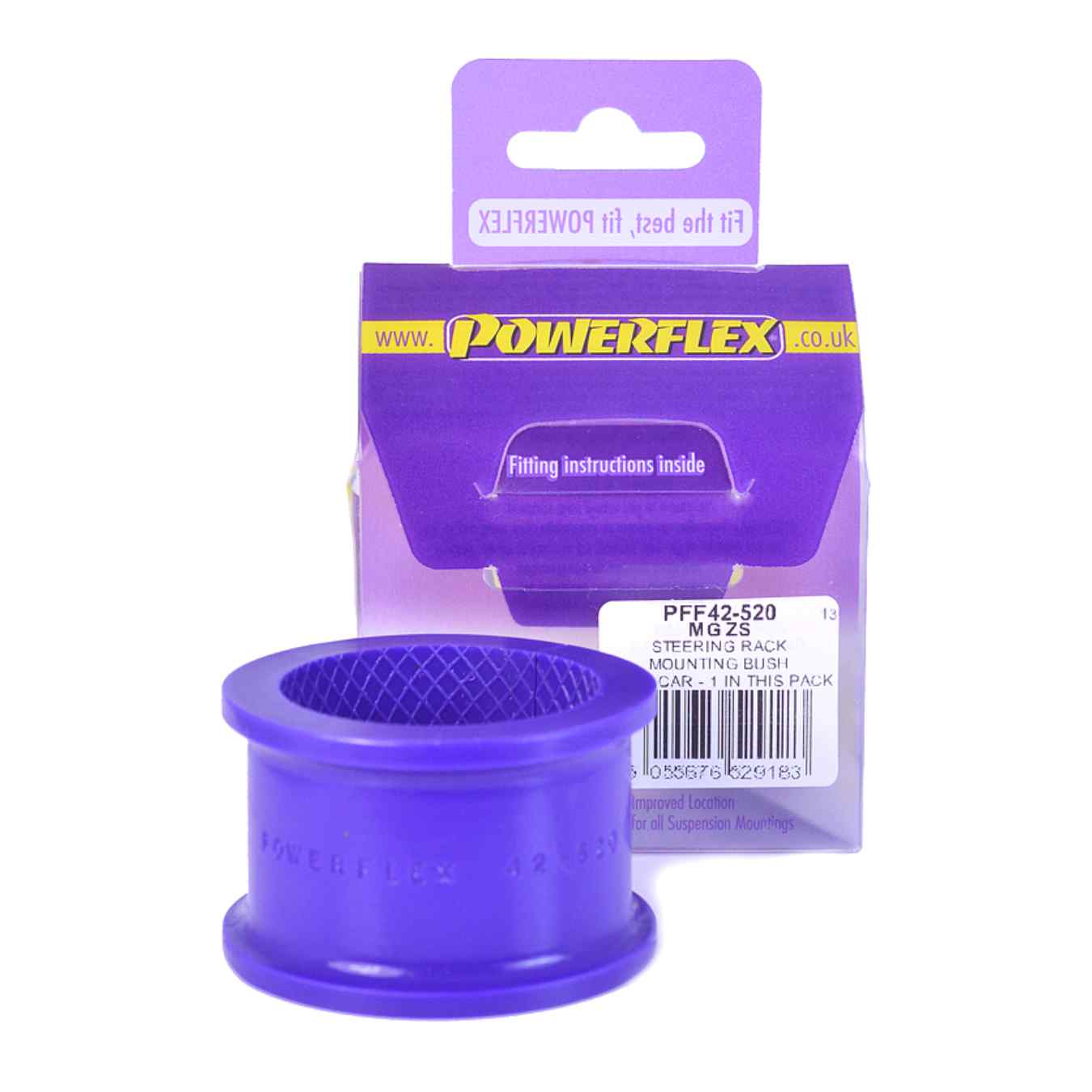 Silent bloc Powerflex de crémaillère road series N°30 PFF42-520