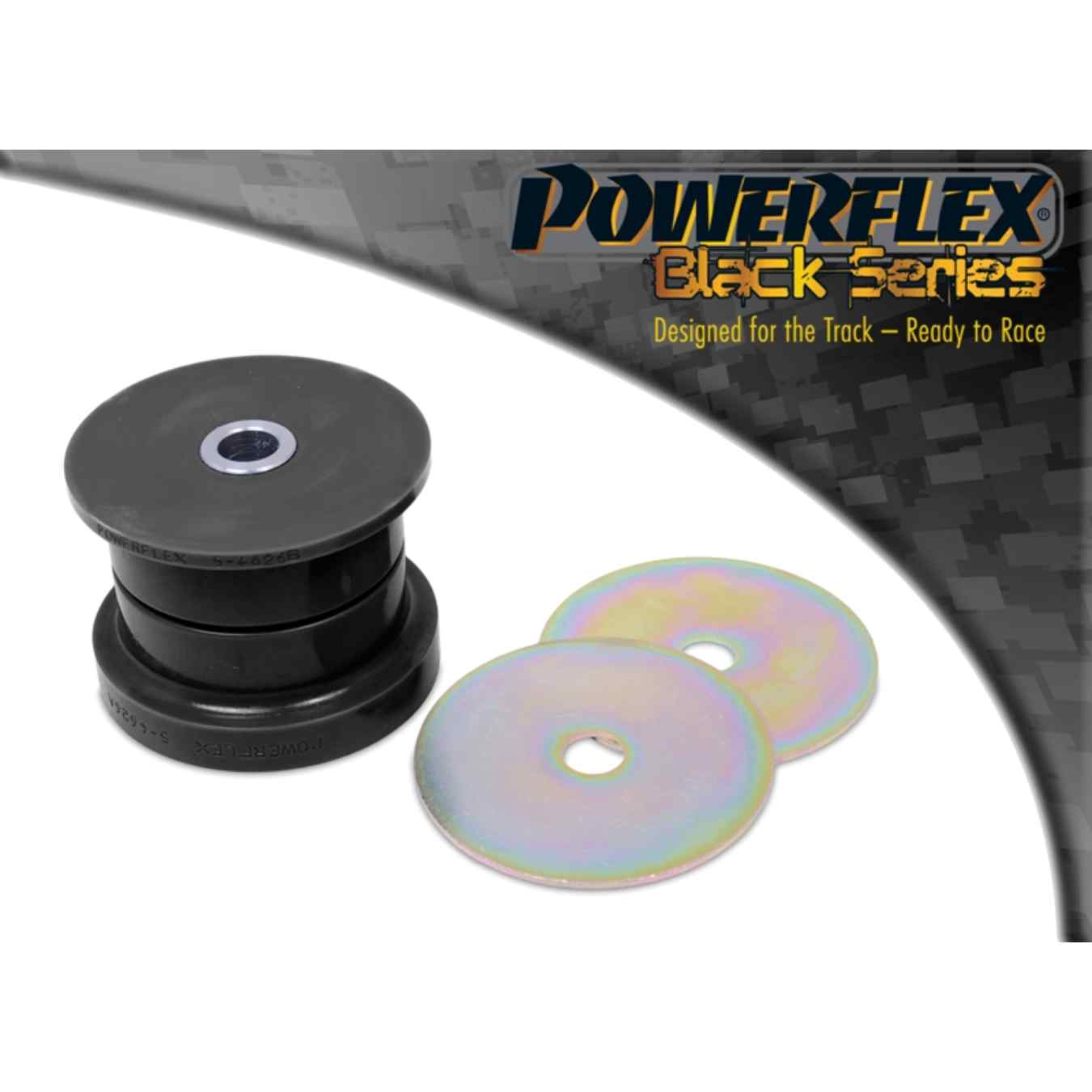 Silent bloc Powerflex de différentiel arrière black series N°26 PFR5-4626BLK