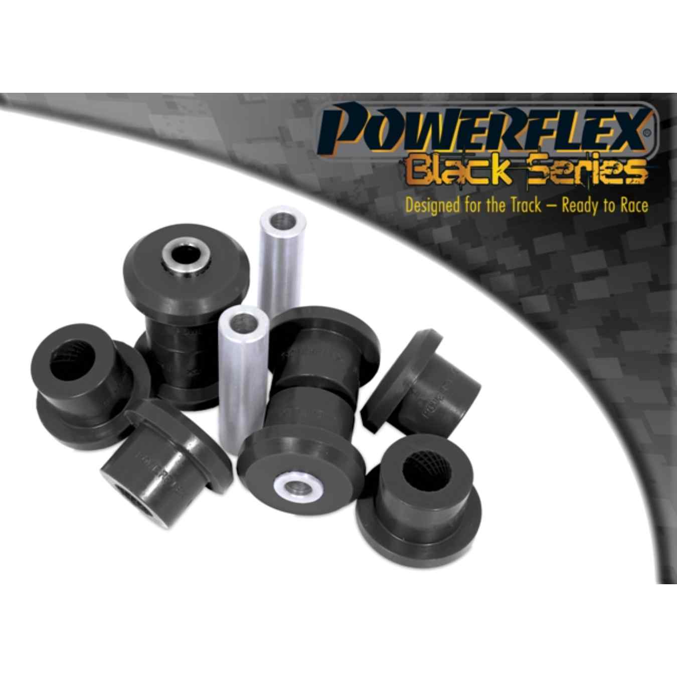 Silent bloc Powerflex de ressorts à lames black series N°10 PFR85-1410-4BLK