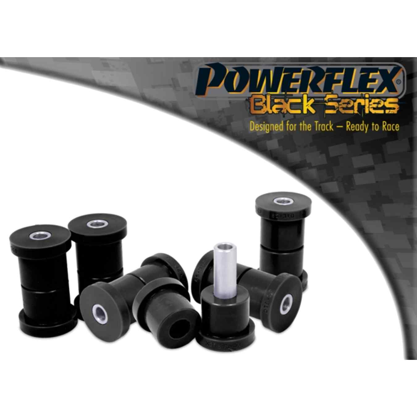 Silent bloc Powerflex de ressorts à lames black series N°10 PFR85-310BLK