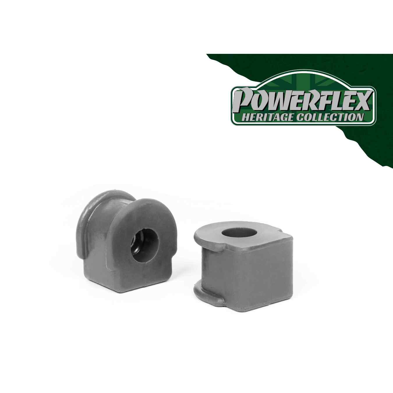 Silent bloc Powerflex entre bras de suspension et barre anti-roulis arrière heritage N°8 PFR3-108-15H