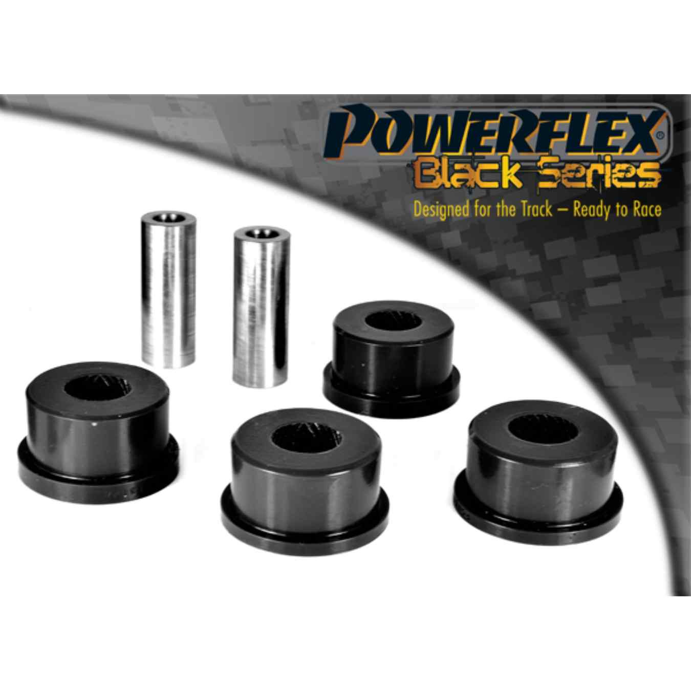 Silent bloc Powerflex extérieur bras de suspension arrière black series N°10 PFR85-1310BLK