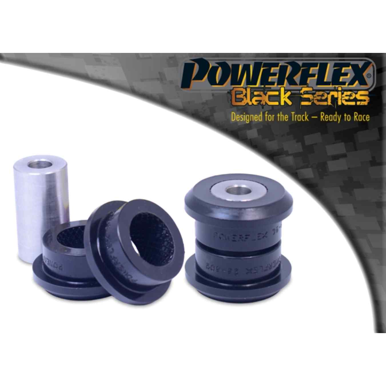 Silent bloc Powerflex extérieurs de bras de suspension avant black series N°2 PFF36-602BLK