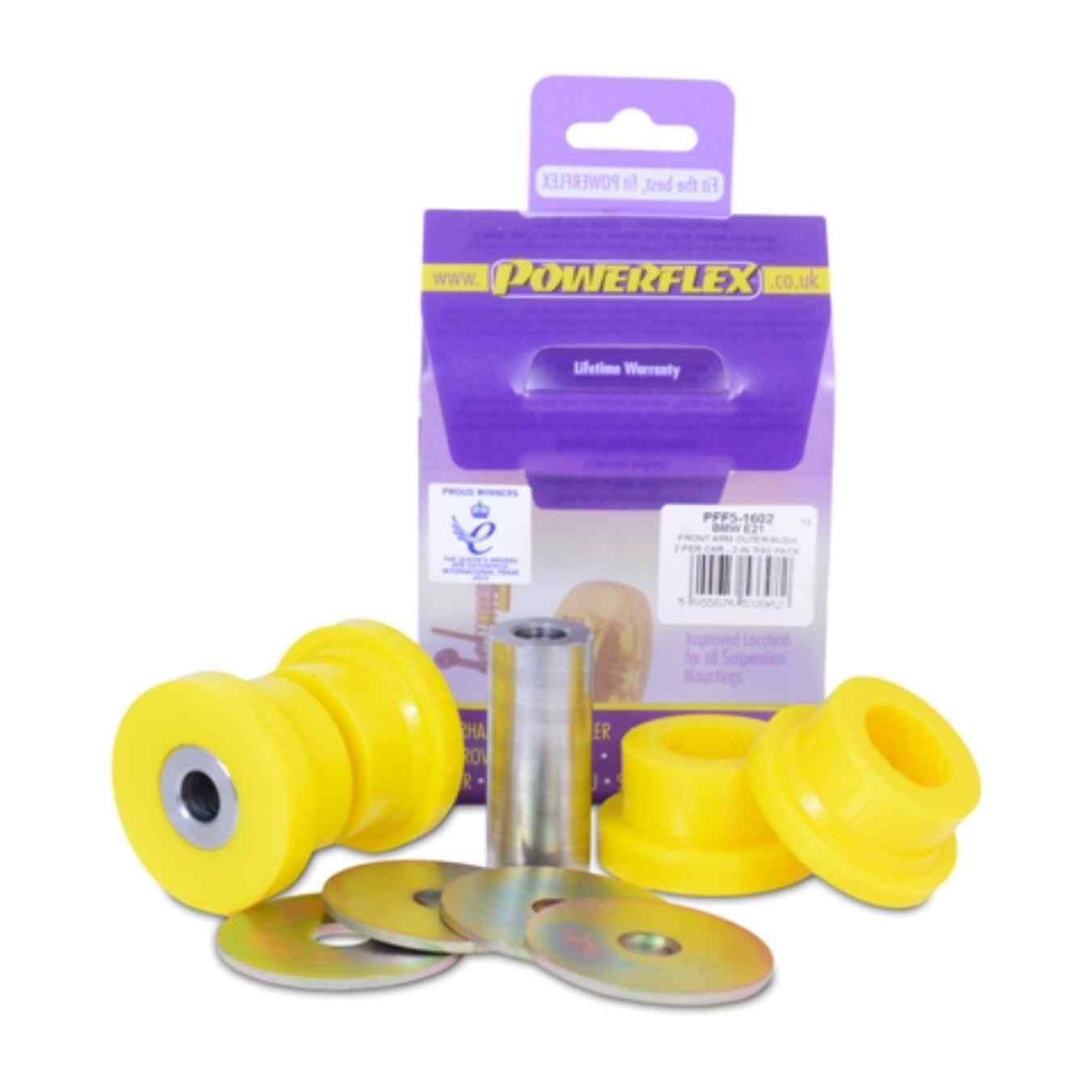 Silent bloc Powerflex externe de bras de suspension avant road series N°2 PFF5-1602