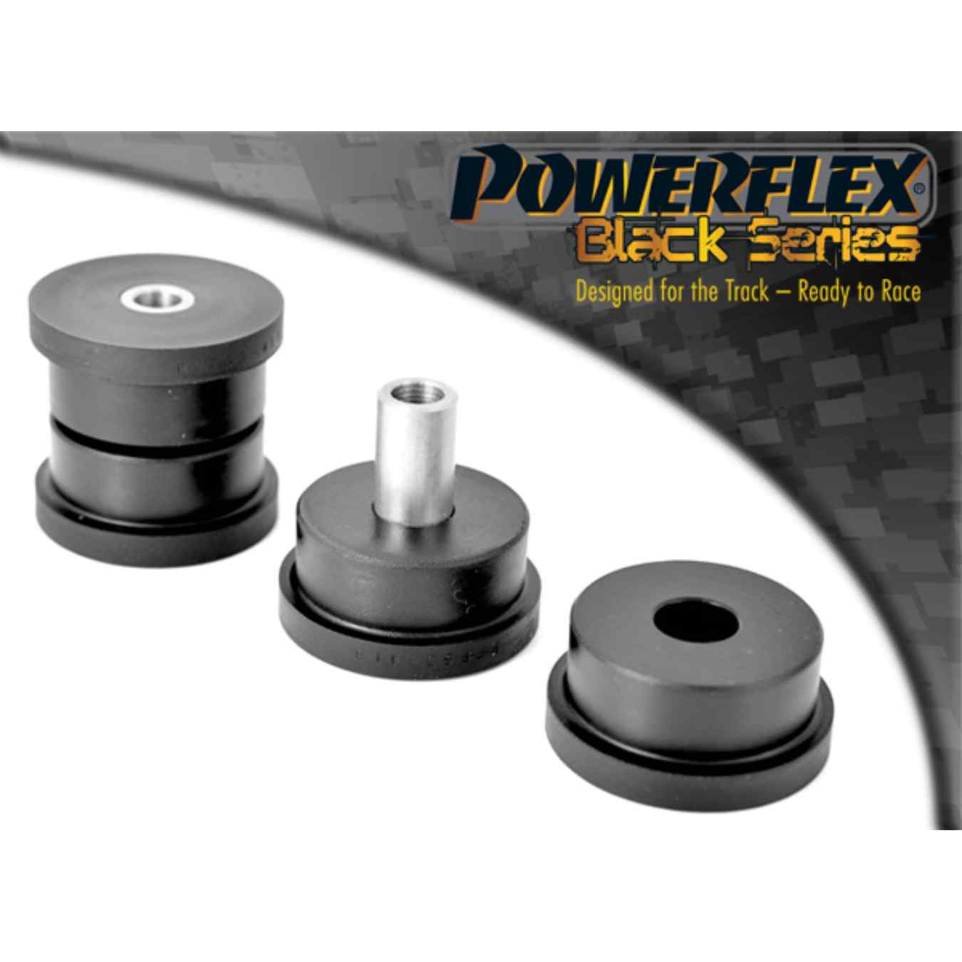 Silent bloc Powerflex Grand Silent bloc Powerflex de stabilisateur moteur black series N°8/20 PFF63-418BLK