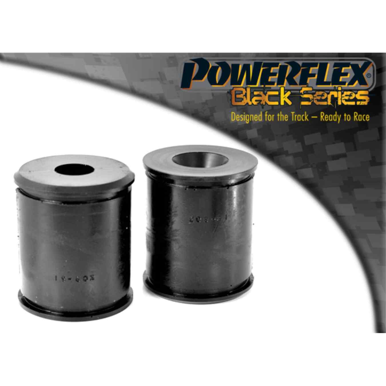 Silent bloc Powerflex inférieurs avant de bras de suspension avant black series N°2 PFF19-803BLK