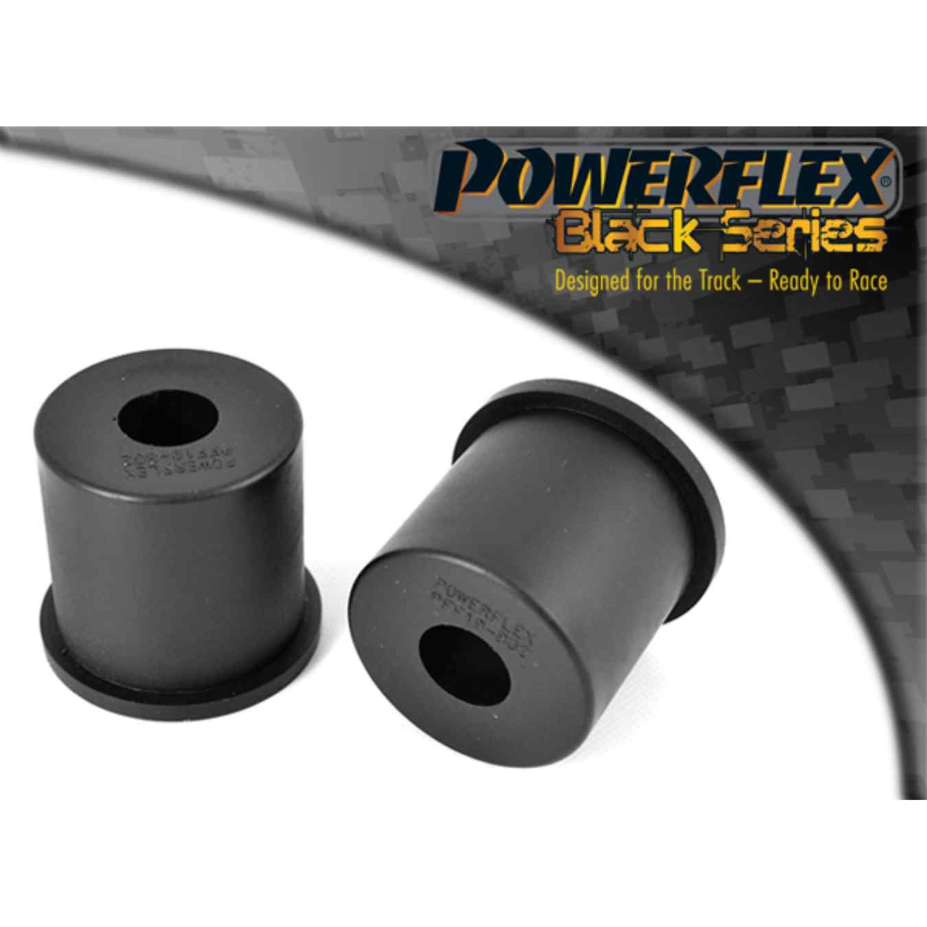Silent bloc Powerflex inférieurs avant de bras de suspension avant black series N°2 PFF19-802BLK