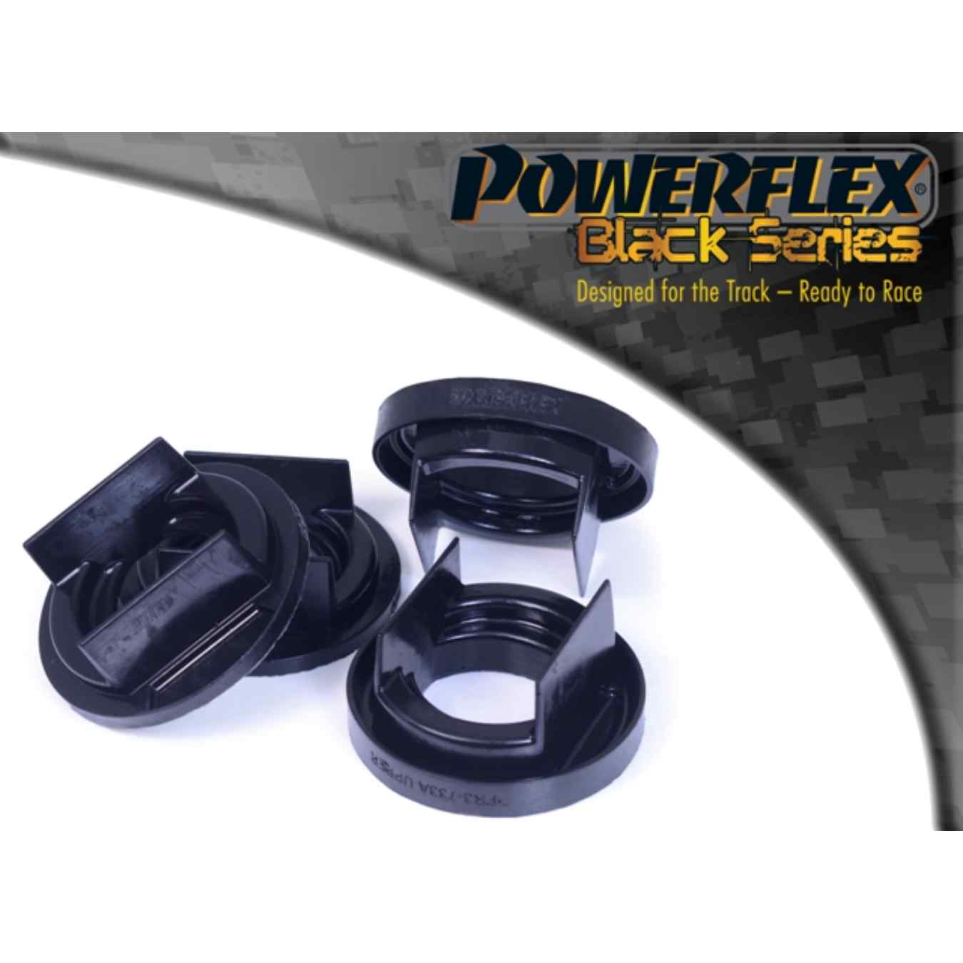 Silent bloc Powerflex insert arrière de berceau arrière black series N°32 PFR3-733BLK