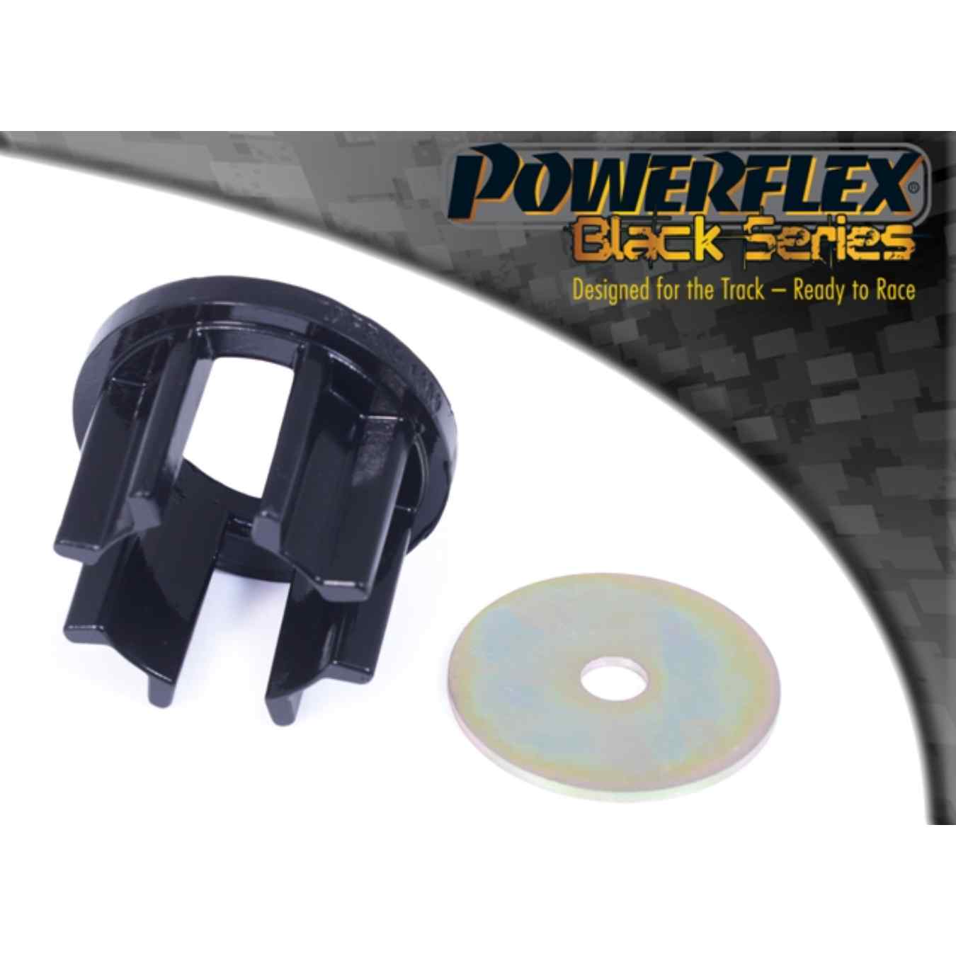 Silent bloc Powerflex insert avant de différentiel arrière black series N°30 PFR19-1830BLK