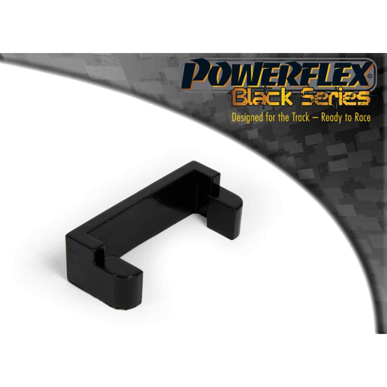 Silent bloc Powerflex insert boîte de vitesse supérieur black series N°22 PFF3-1322BLK