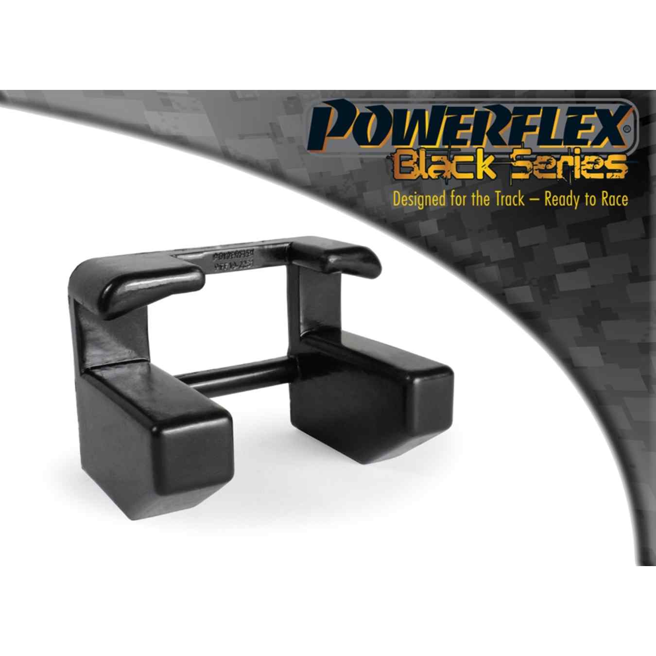 Silent bloc Powerflex insert boîte de vitesse supérieur black series N°41 PFF19-2231BLK
