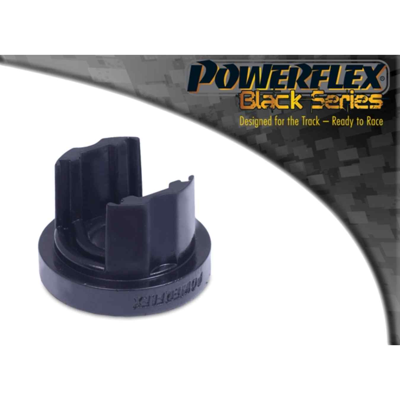 Silent bloc Powerflex insert de support de transmission black series N°24 PFR57-127BLK