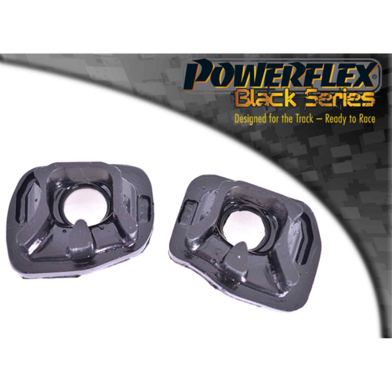 Silent bloc Powerflex insert de support moteur avant black series N°13 PFF25-313BLK