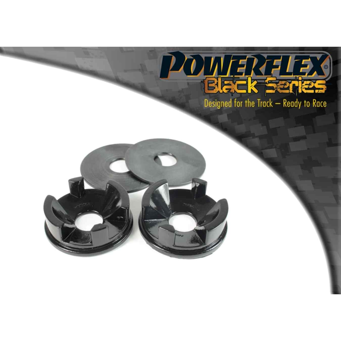 Silent bloc Powerflex insert de support moteur avant black series N°20 PFF34-603BLK