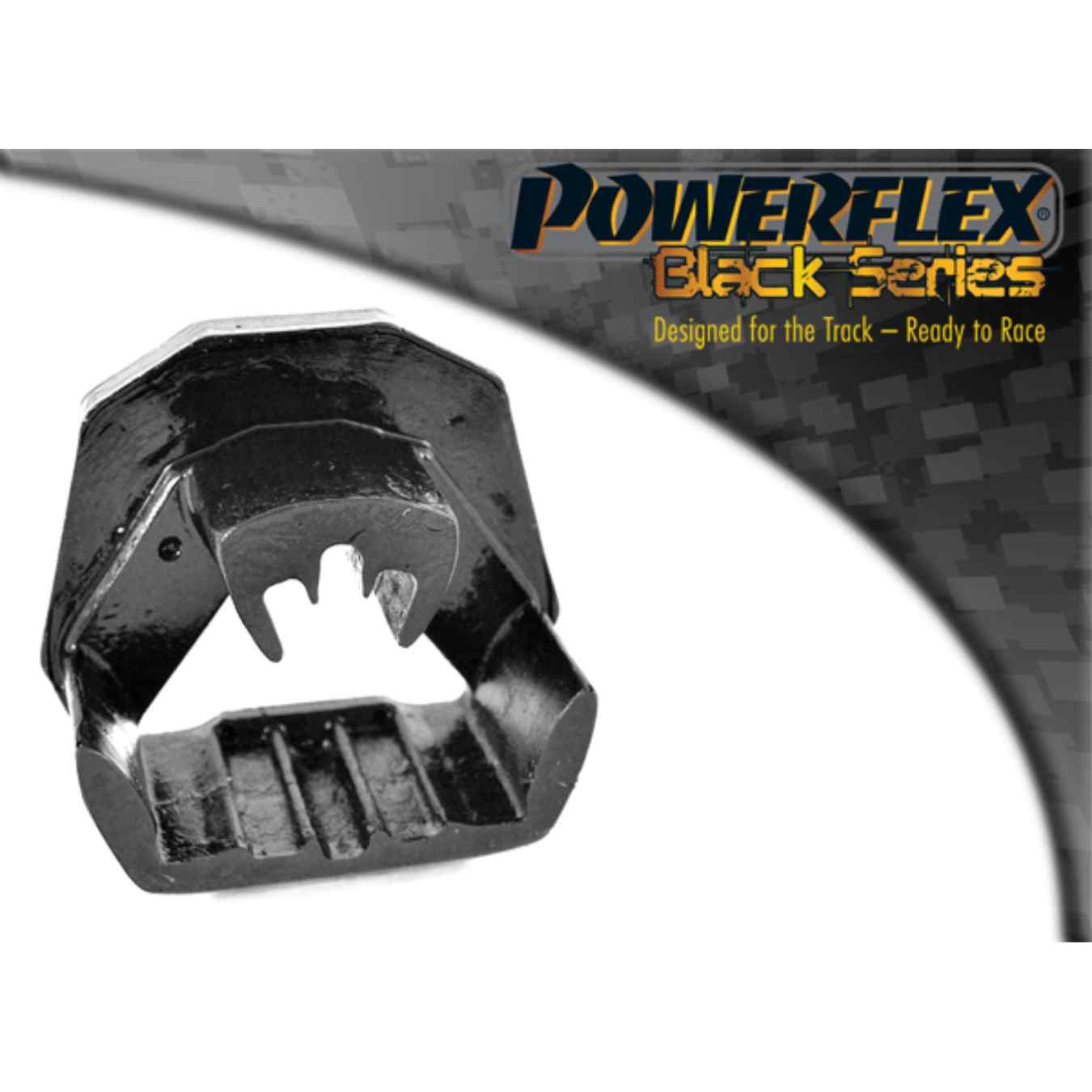 Silent bloc Powerflex insert du support moteur inférieur black series N°20 PFF19-1220BLK