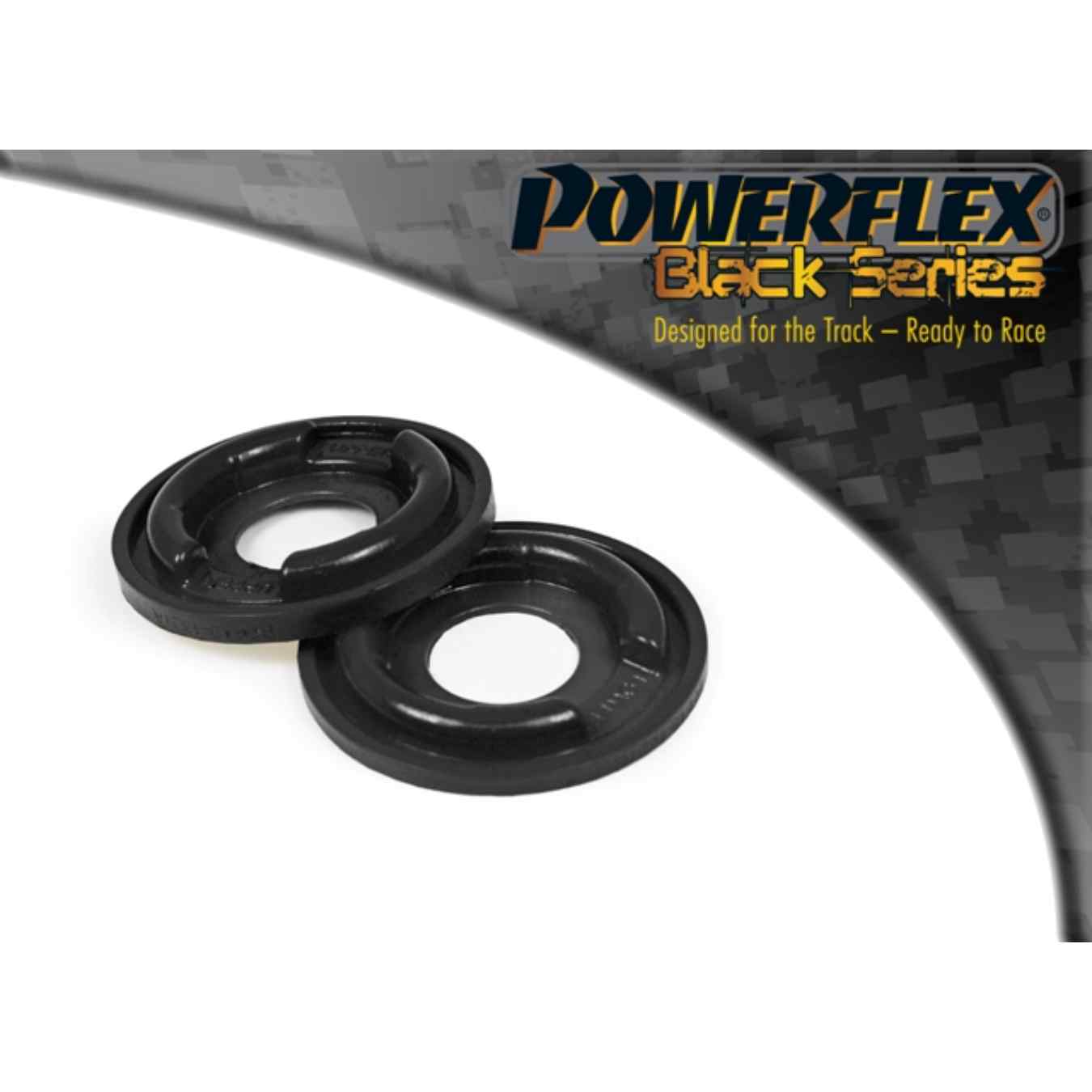 Silent bloc Powerflex insert du support moteur inférieur black series N°20 PFF19-1821BLK