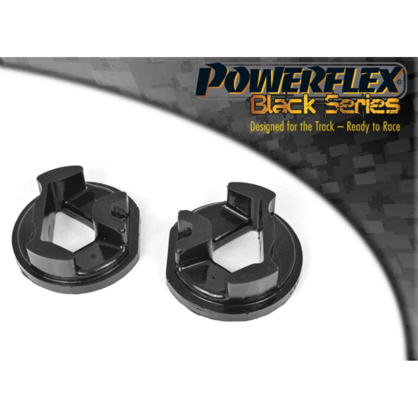 Silent bloc Powerflex insert du support moteur inférieur black series N°20 PFF60-820BLK
