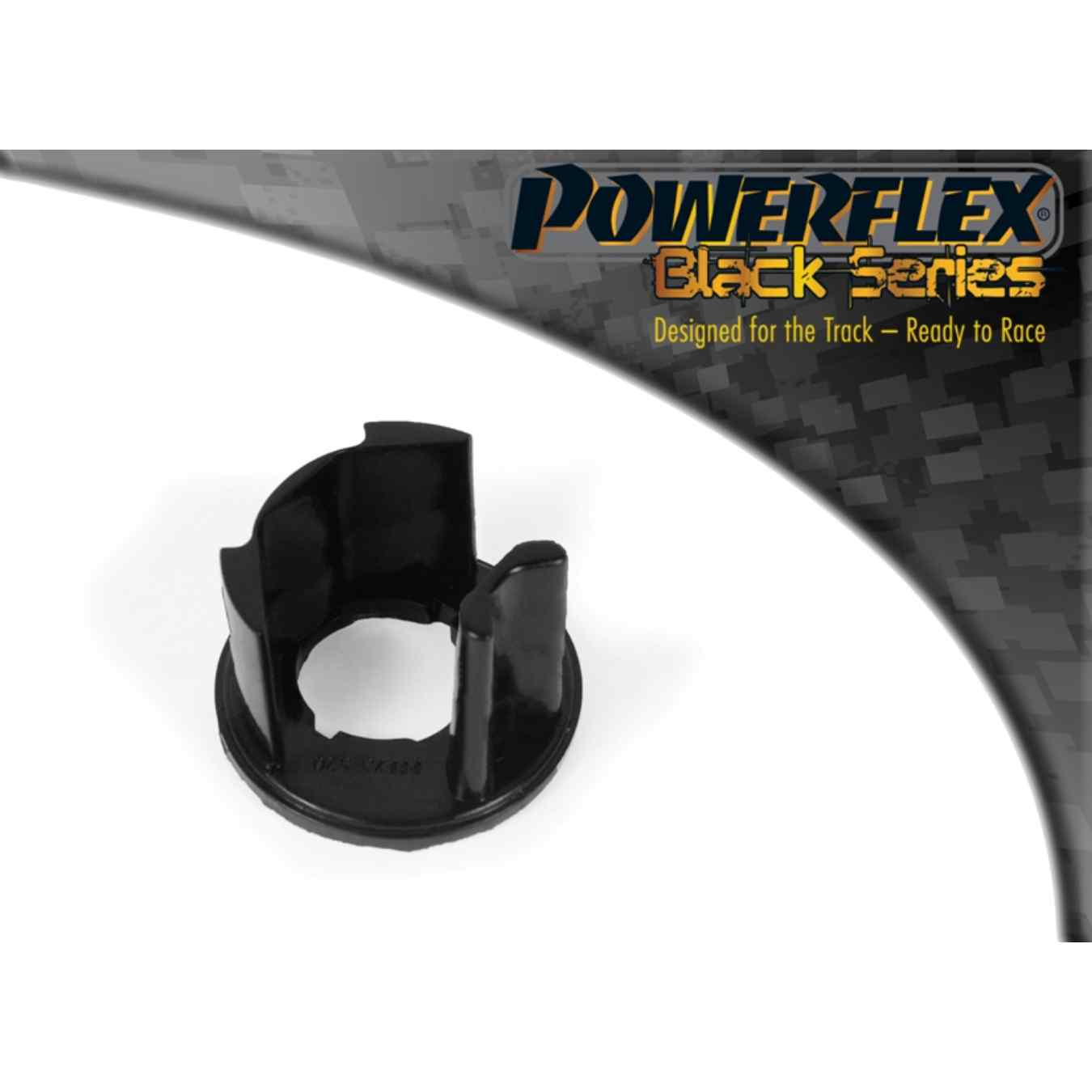 Silent bloc Powerflex insert du support moteur inférieur black series N°20 PFF73-523BLK