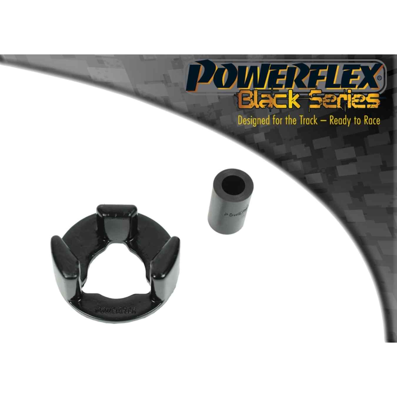 Silent bloc Powerflex insert du support moteur inférieur black series N°20 PFF16-720BLK